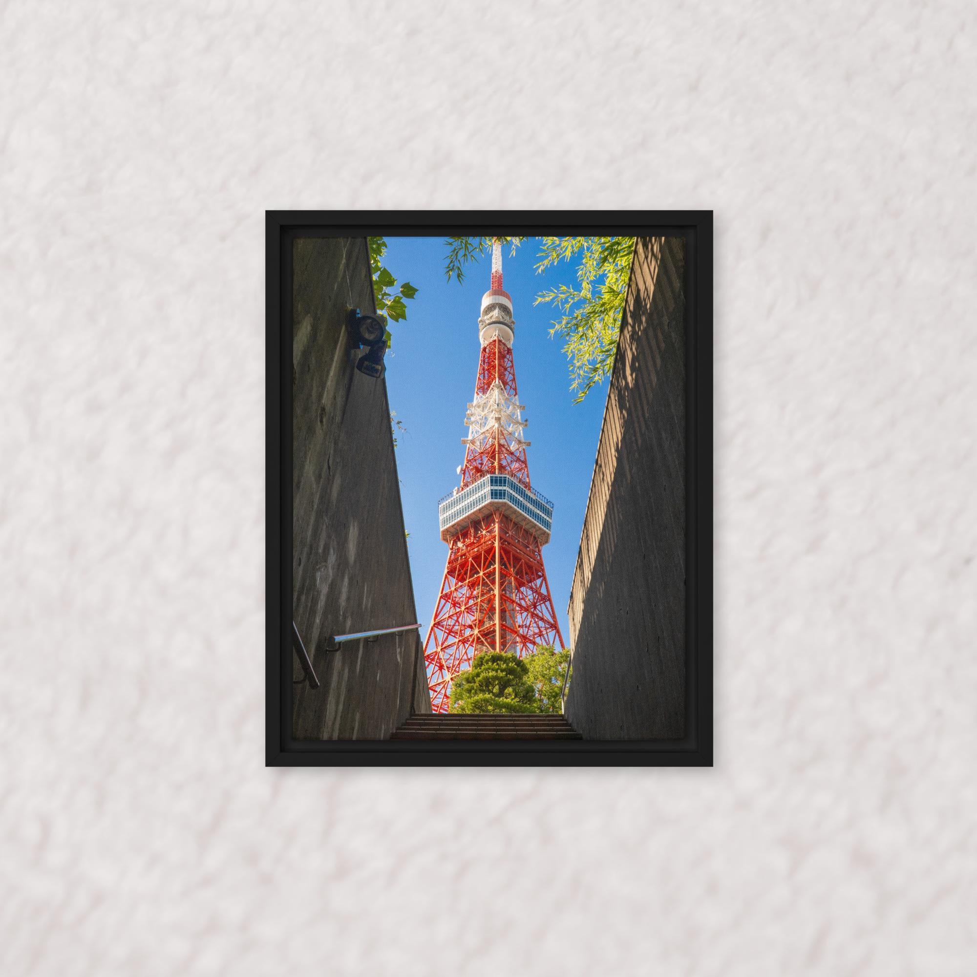 Tokyo Tower Rising (Framed)