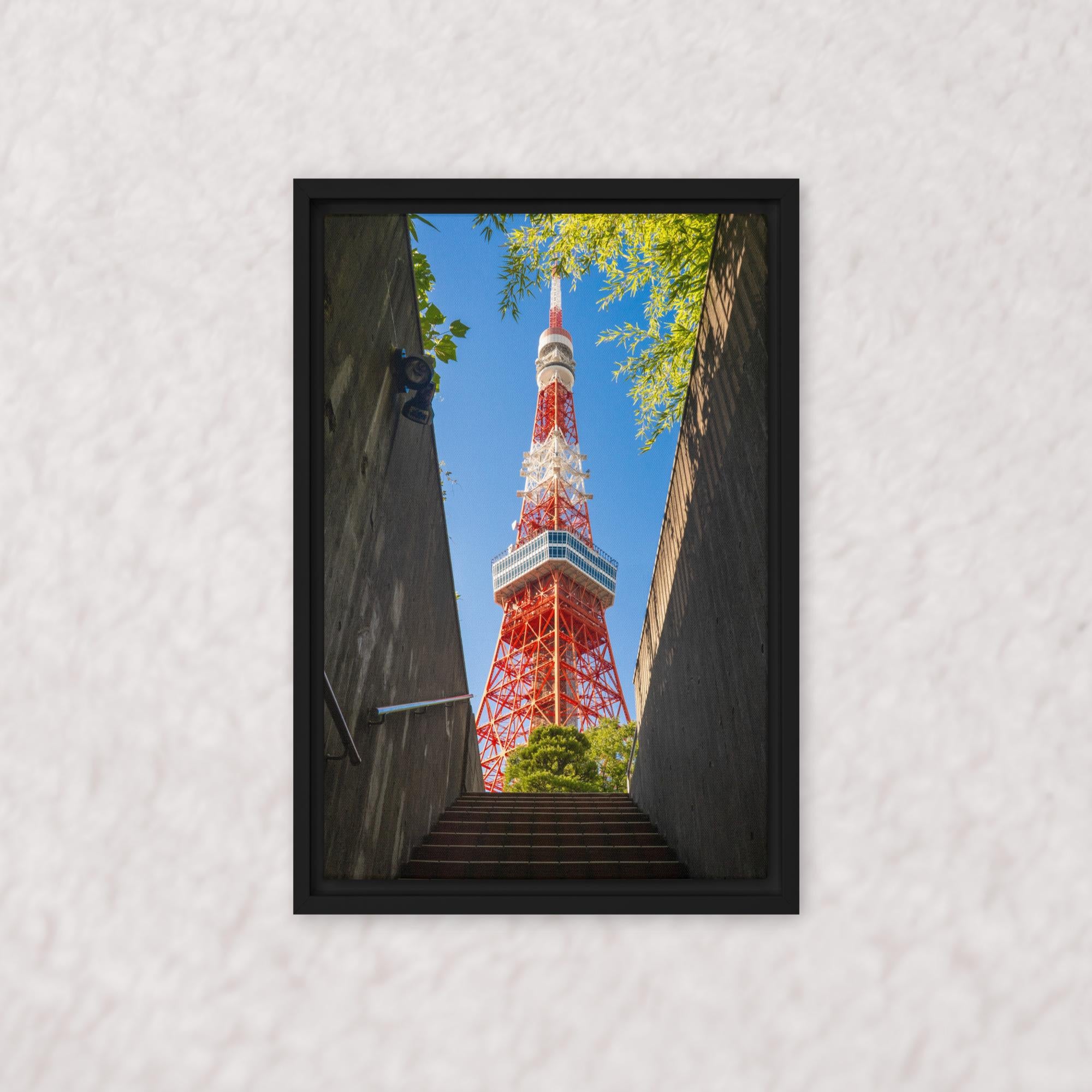 Tokyo Tower Rising (Framed)