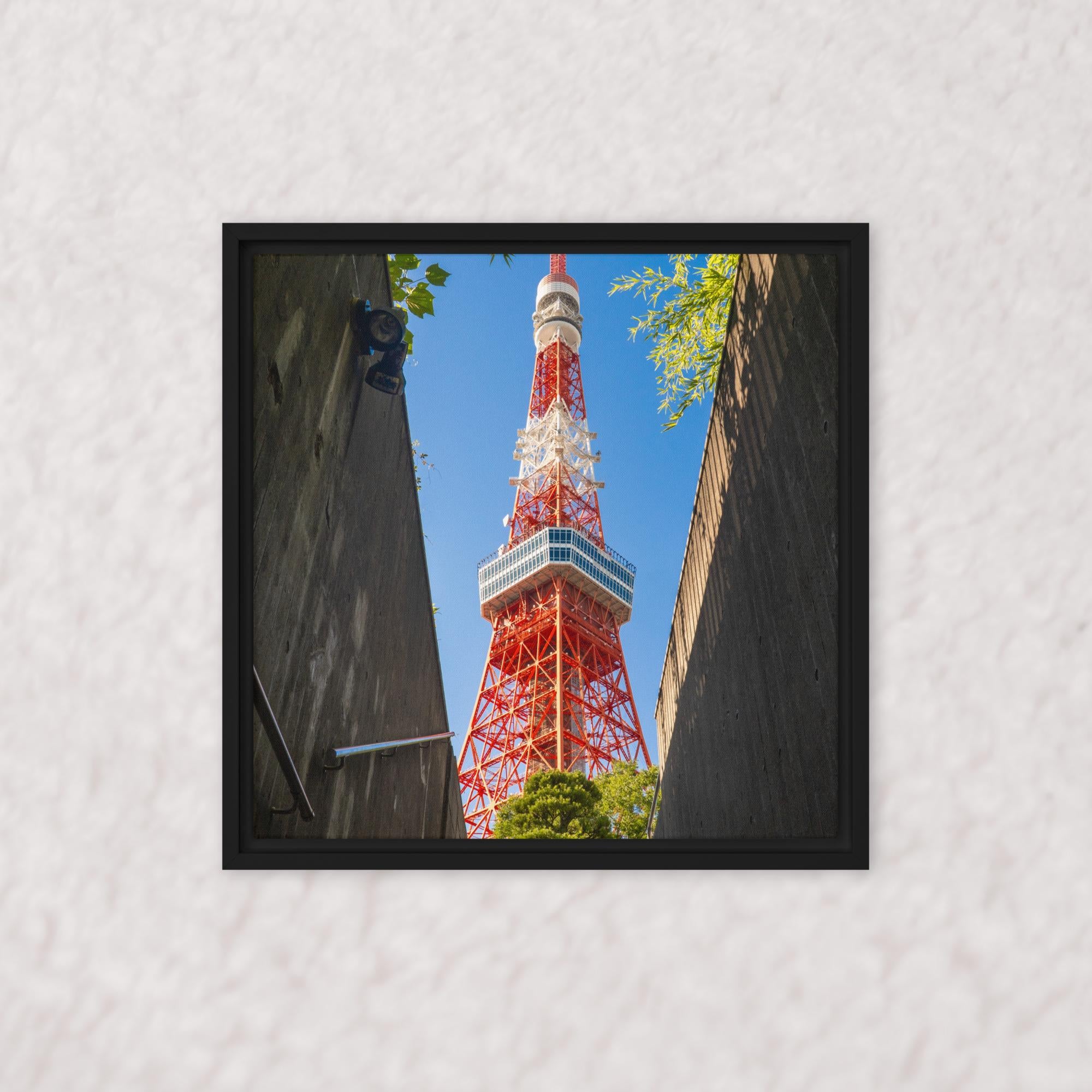 Tokyo Tower Rising (Framed)