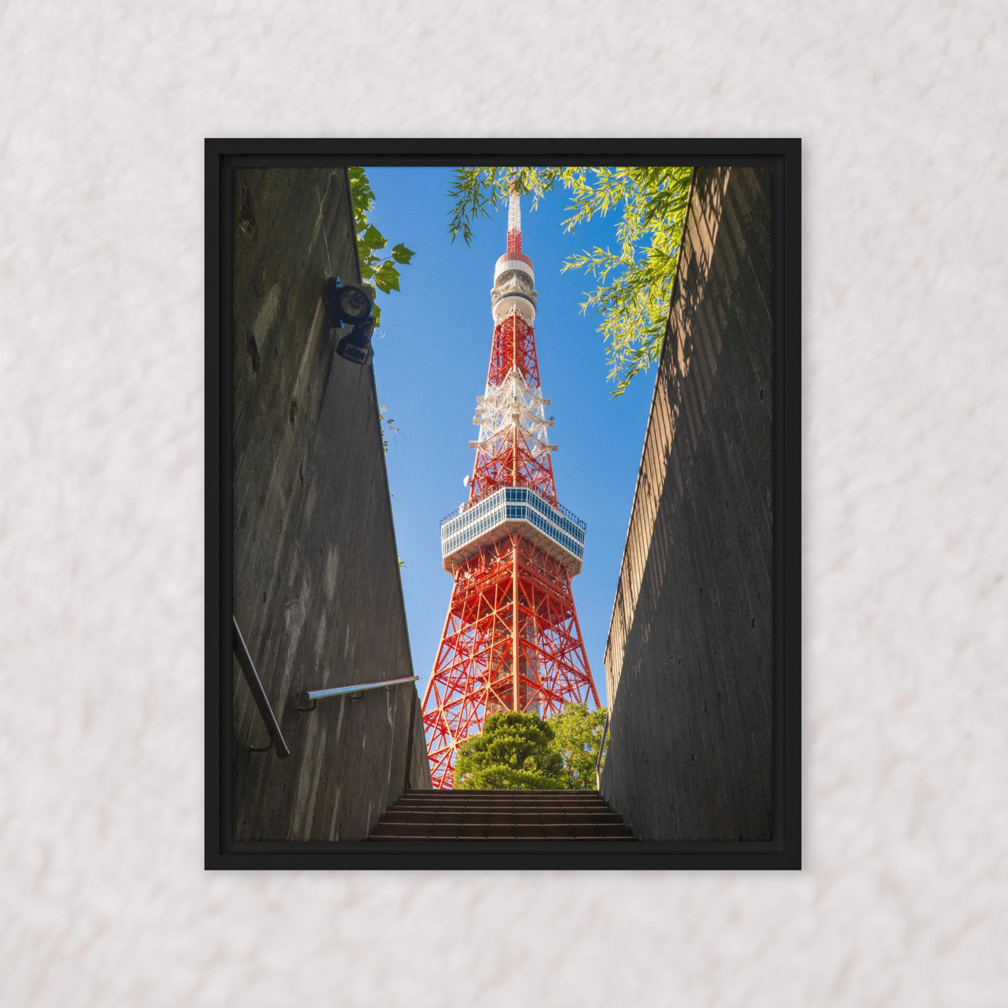 Tokyo Tower Rising (Framed)