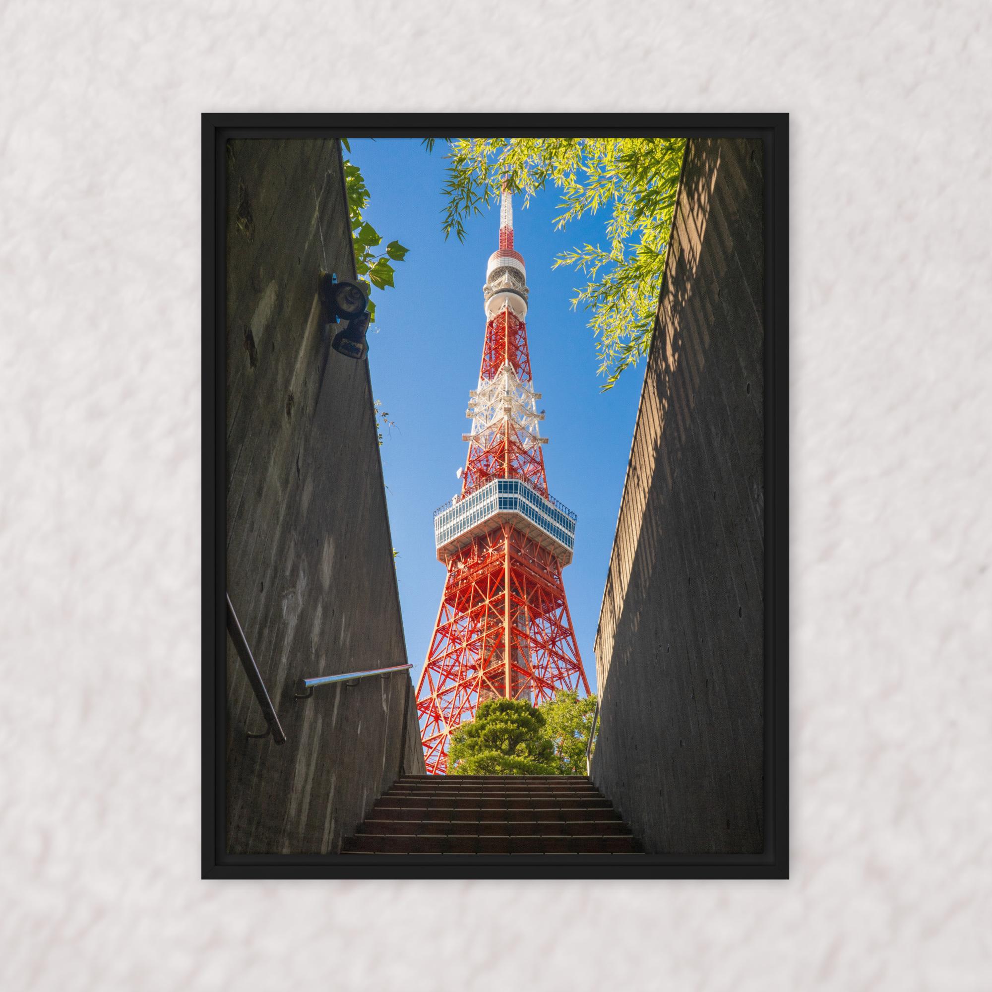 Tokyo Tower Rising (Framed)