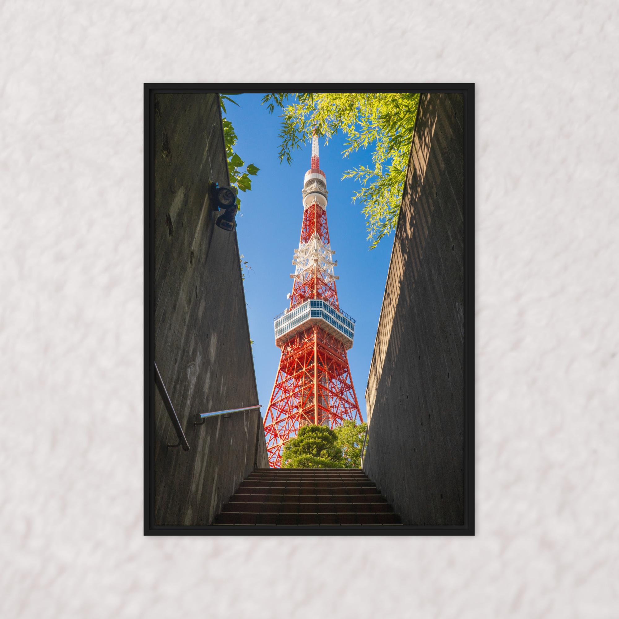 Tokyo Tower Rising (Framed)