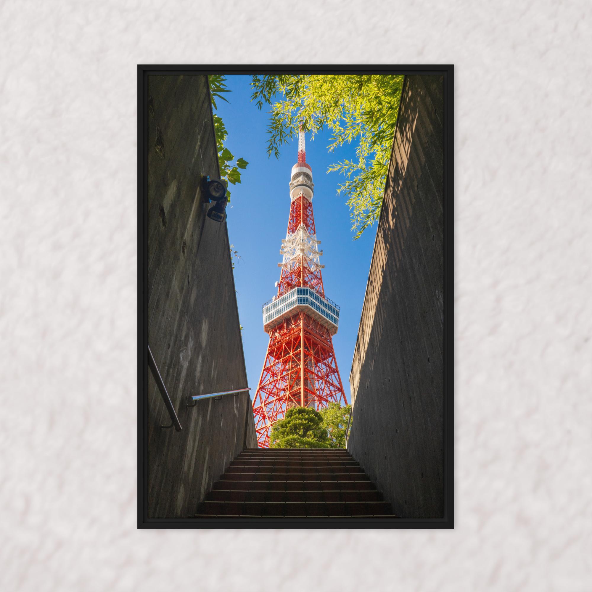 Tokyo Tower Rising (Framed)