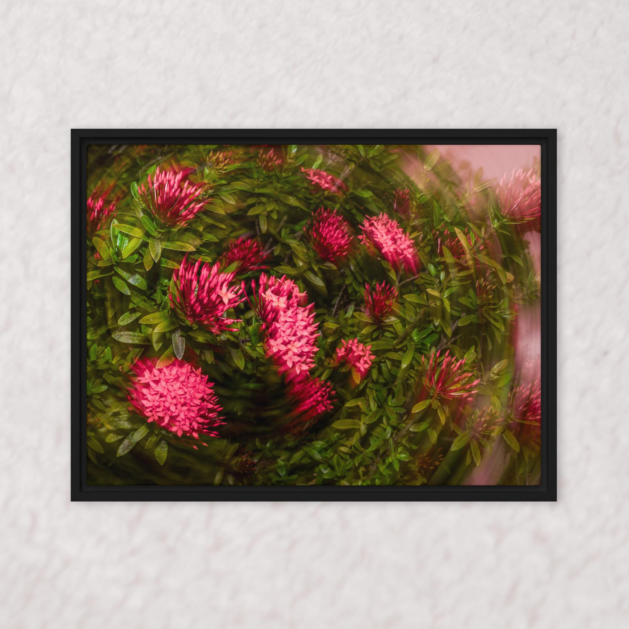 Spiraling Blossoms (Framed)