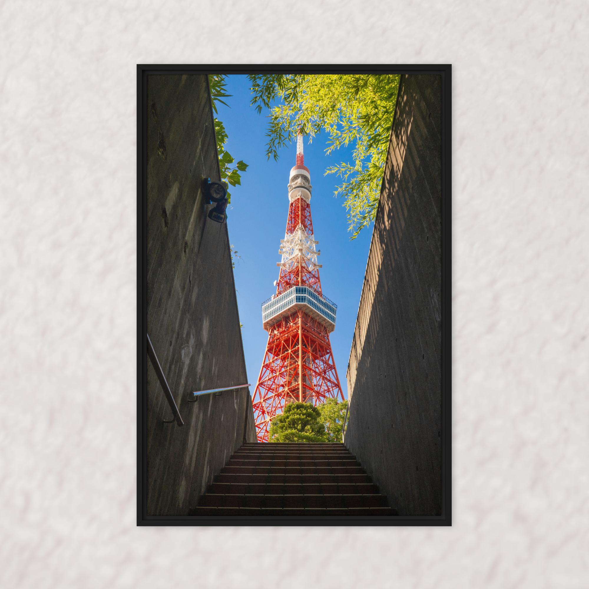 Tokyo Tower Rising (Framed)