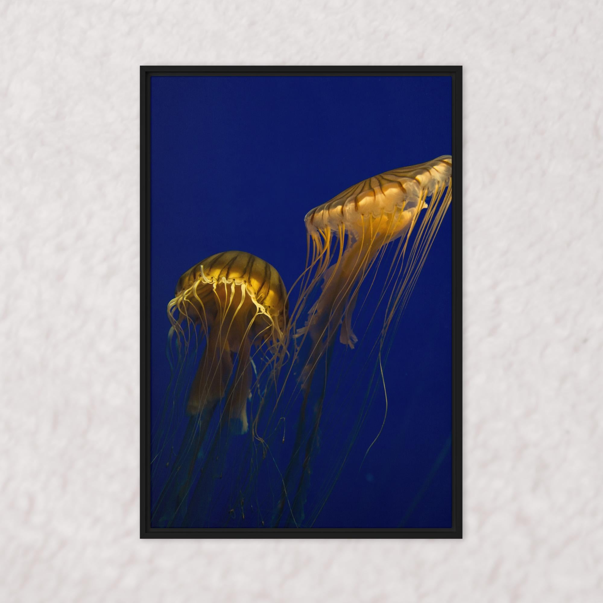 Golden Pulse (Framed)