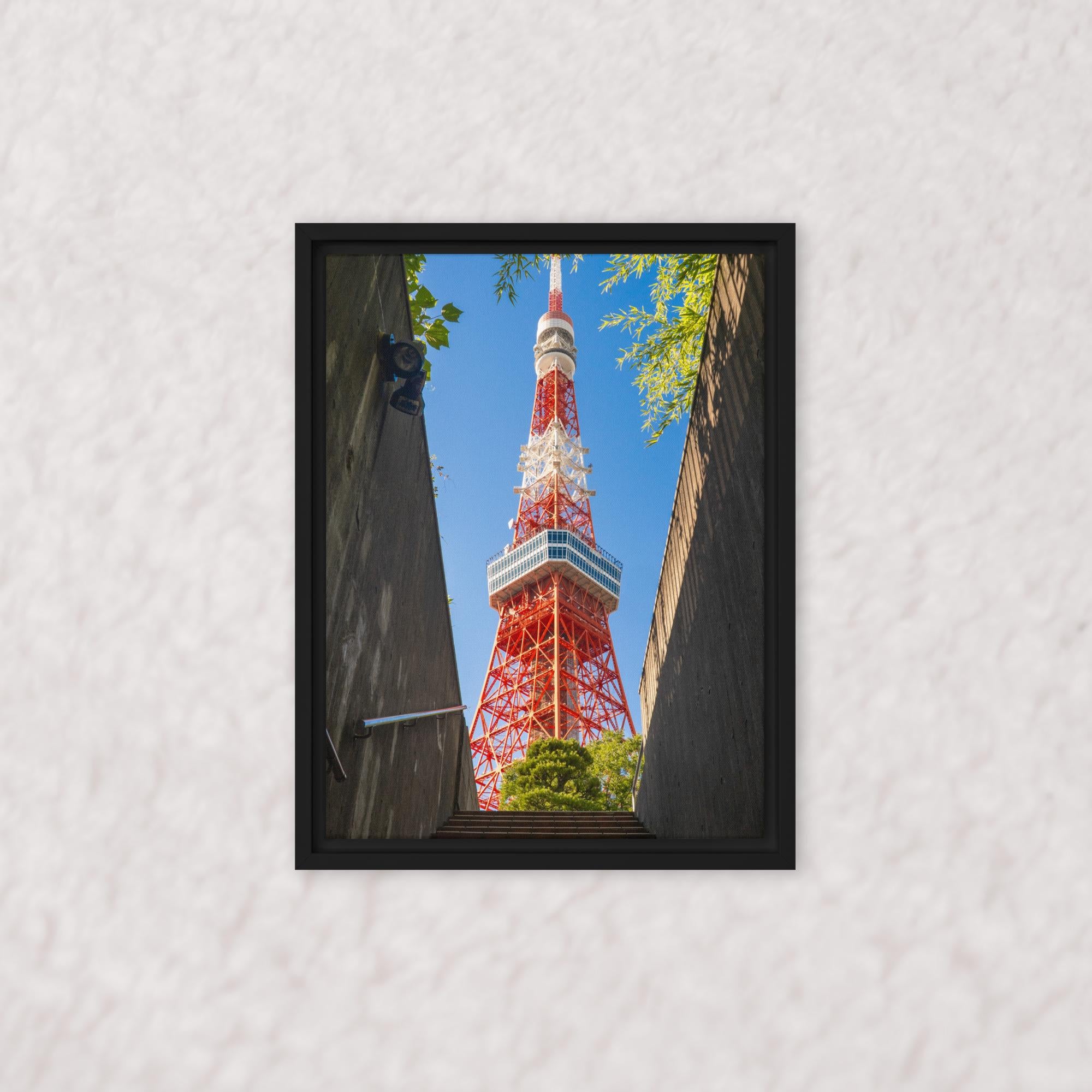 Tokyo Tower Rising (Framed)