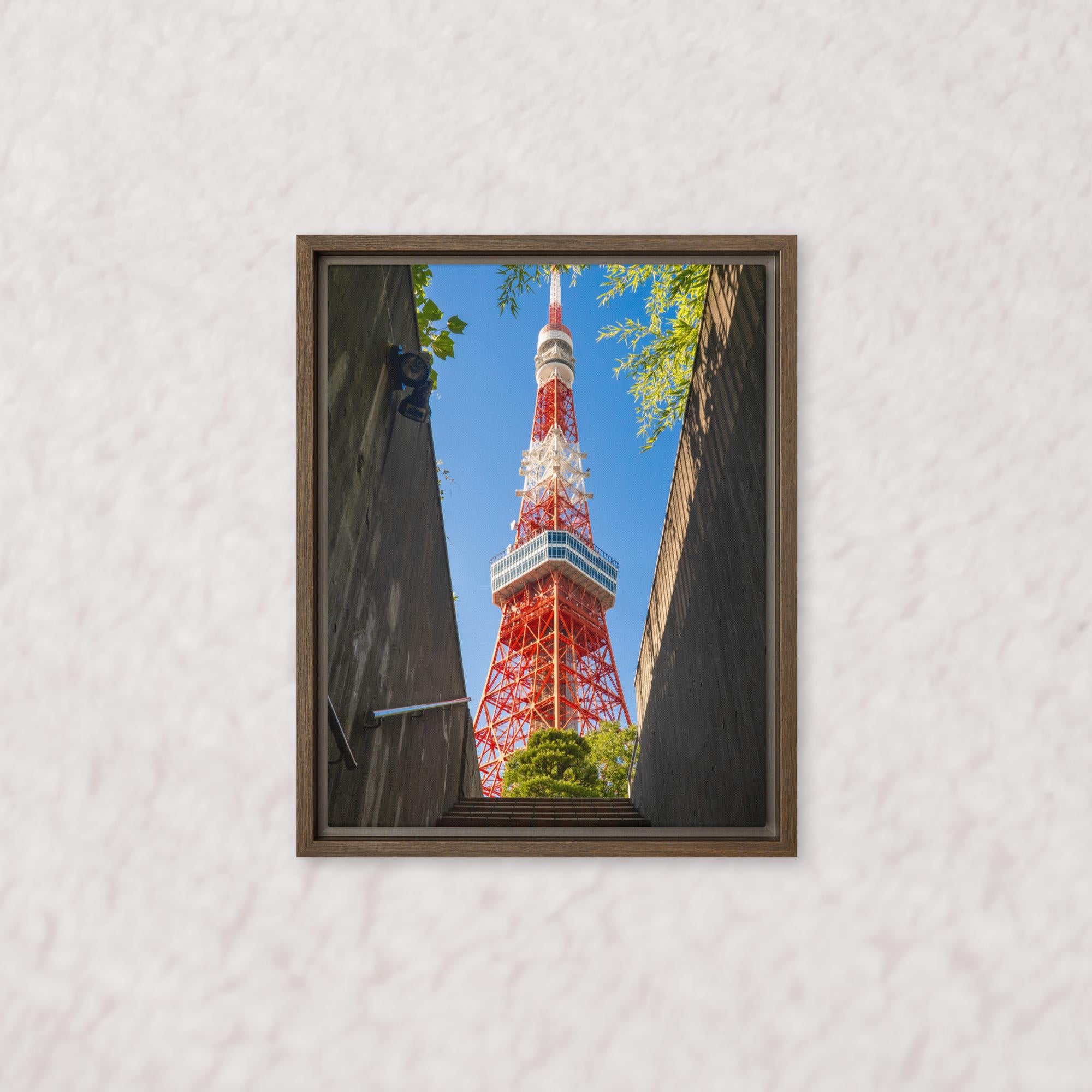Tokyo Tower Rising (Framed)