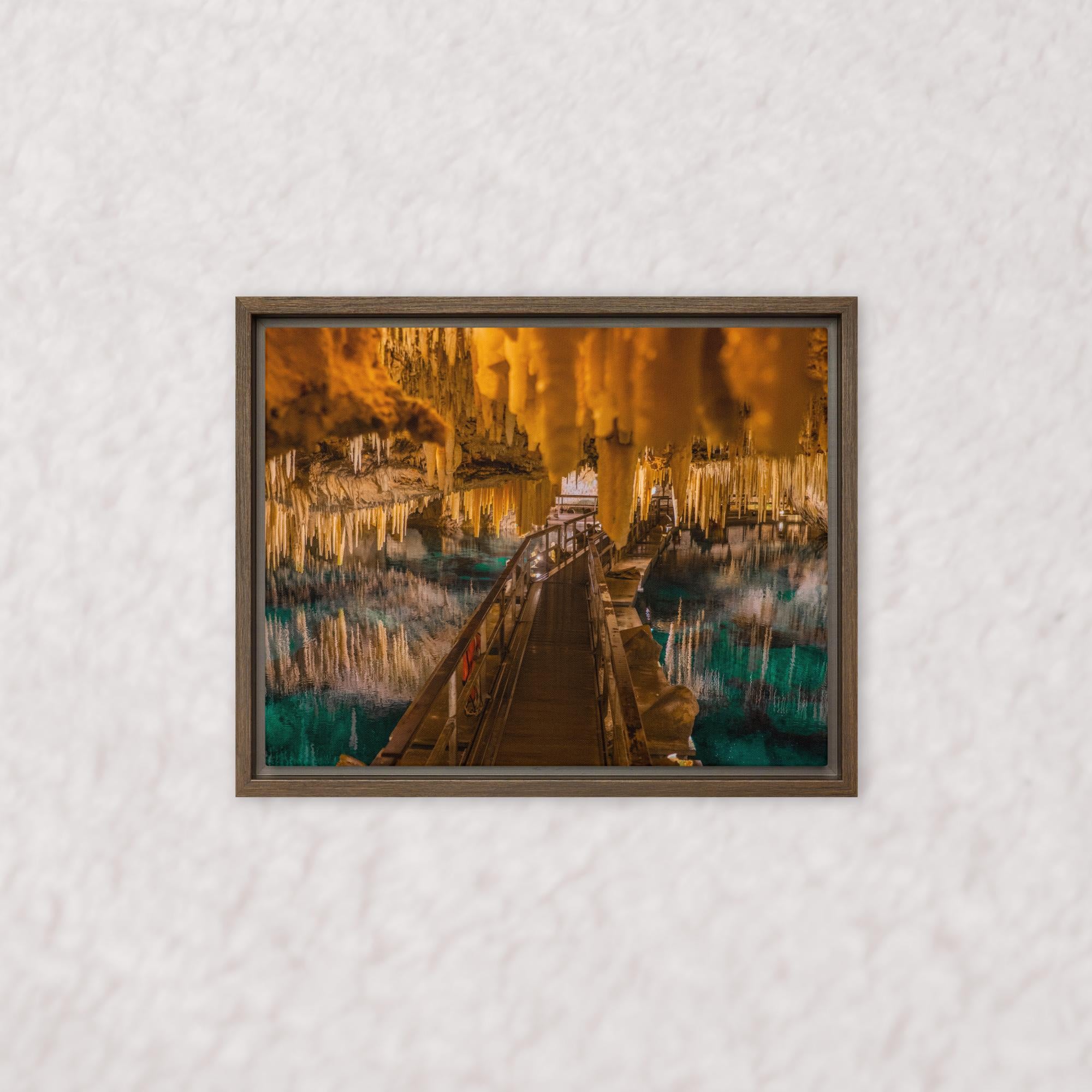 Crystalline Sanctuary (Framed)