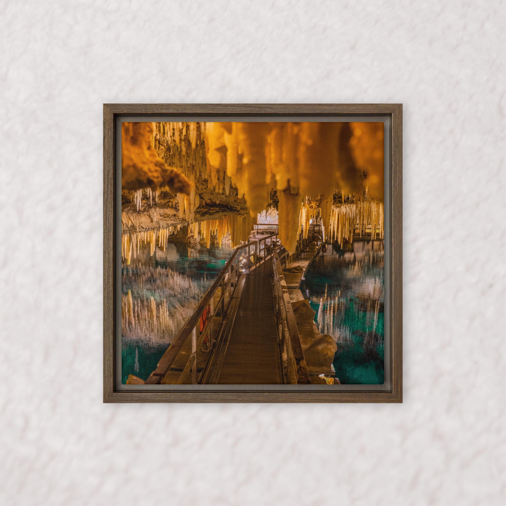 Crystalline Sanctuary (Framed)