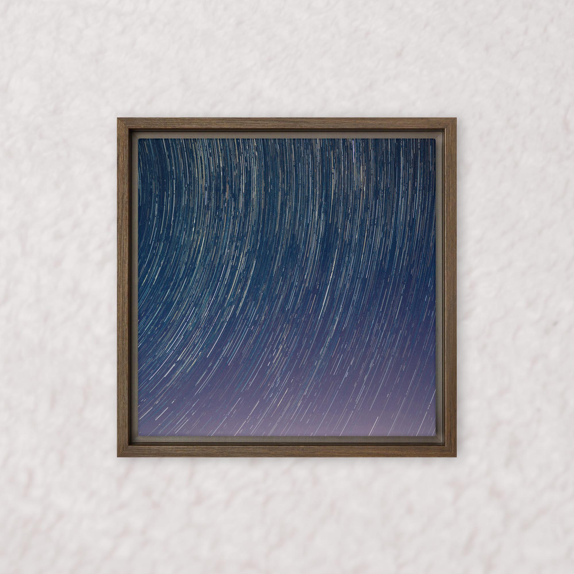 Midnight Spirals (Framed)