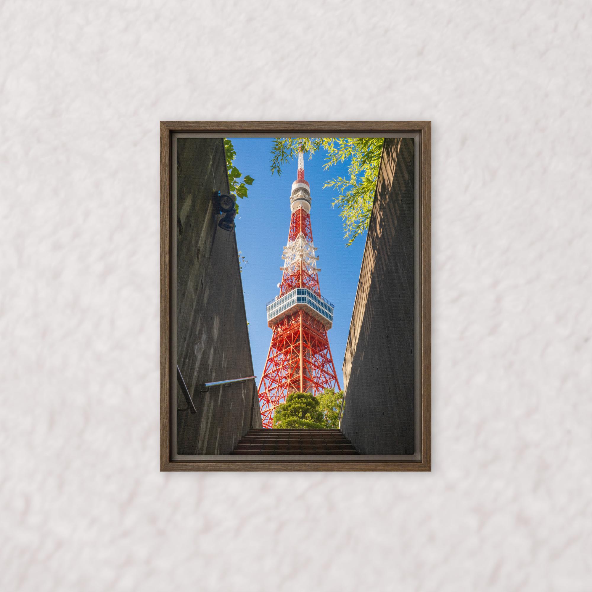 Tokyo Tower Rising (Framed)