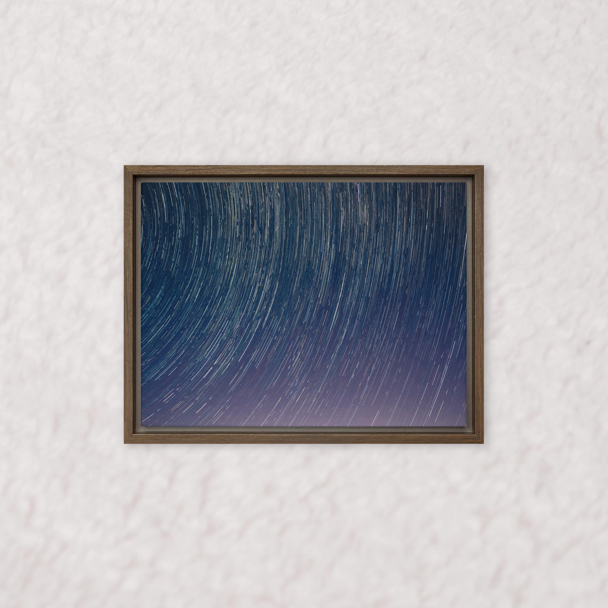 Midnight Spirals (Framed)