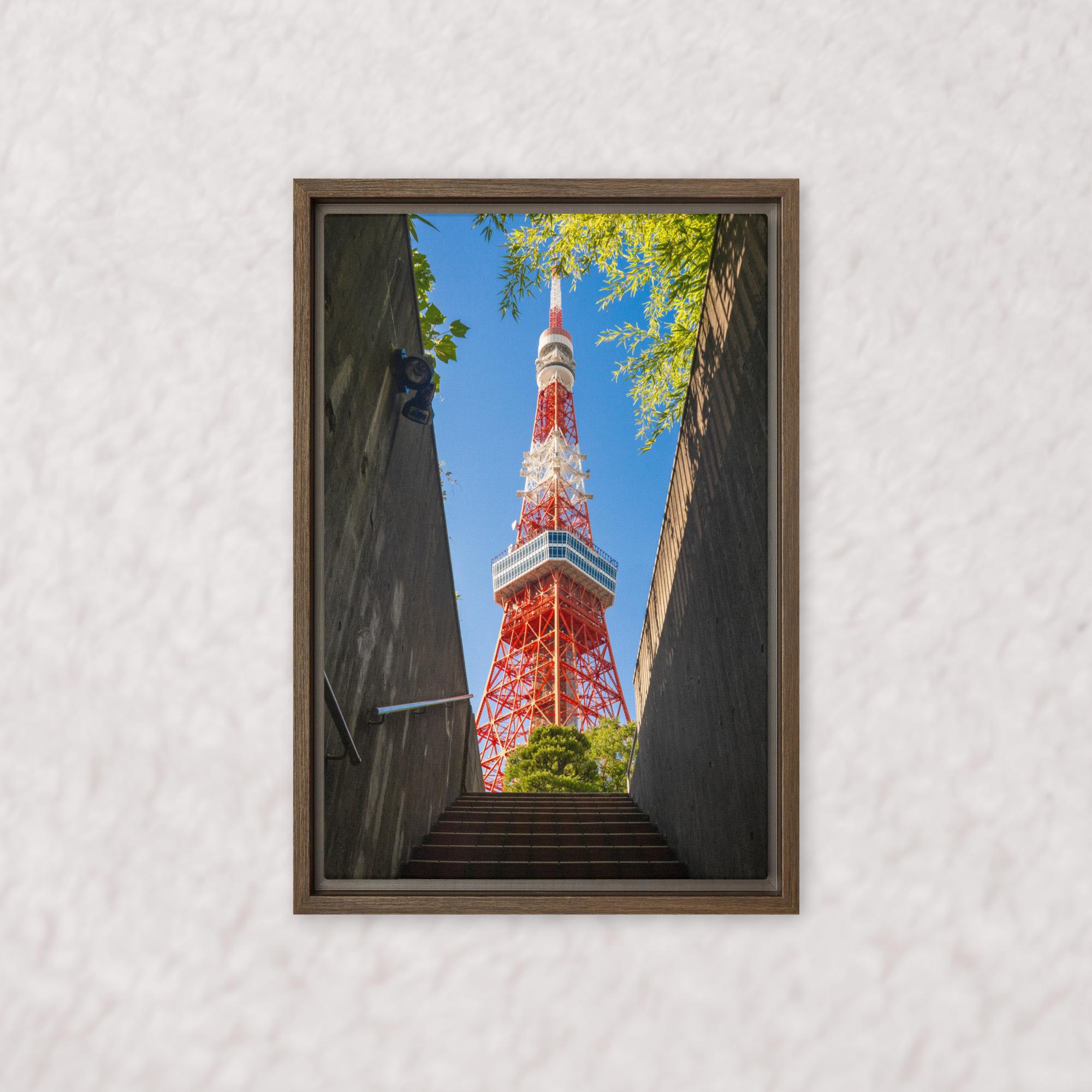 Tokyo Tower Rising (Framed)