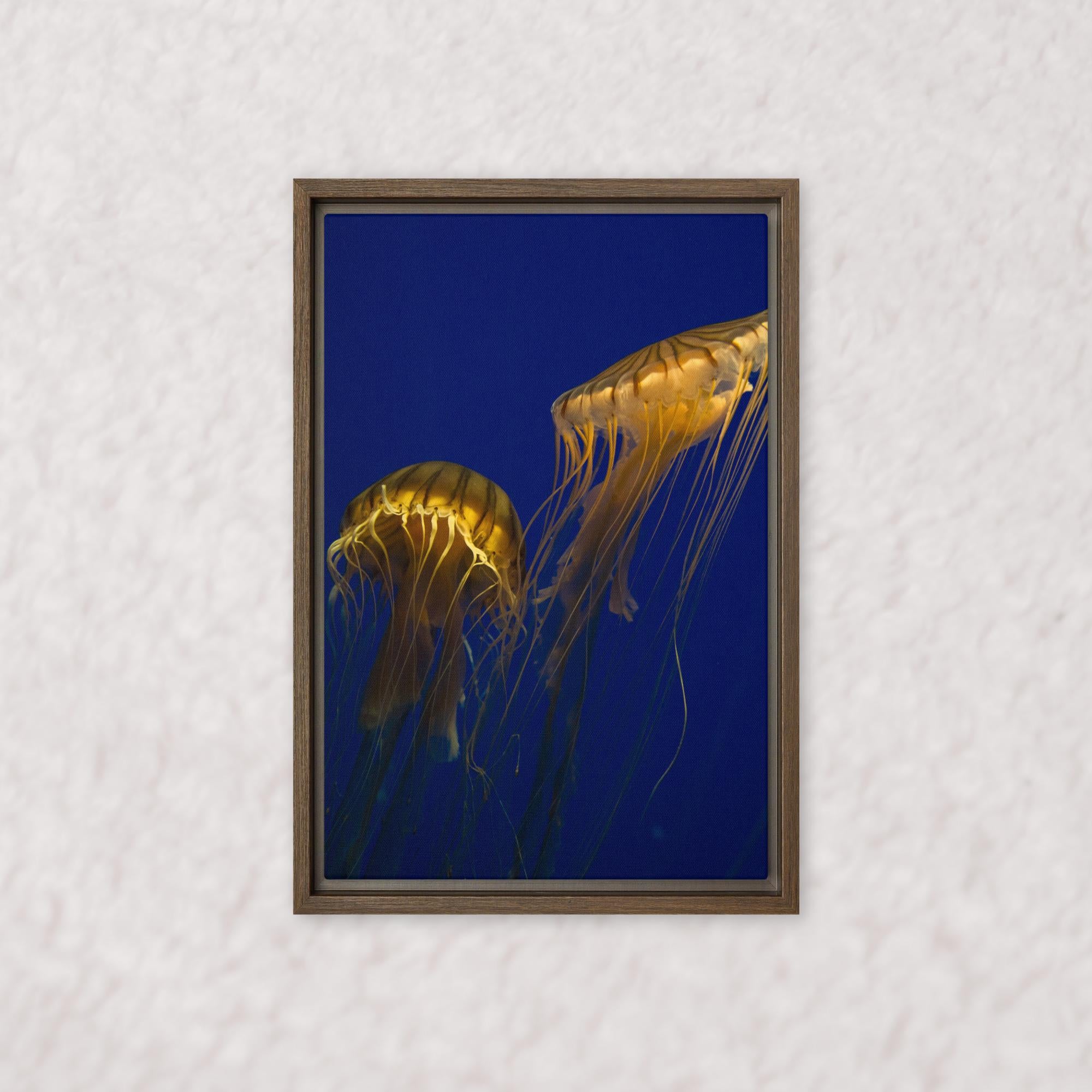 Golden Pulse (Framed)