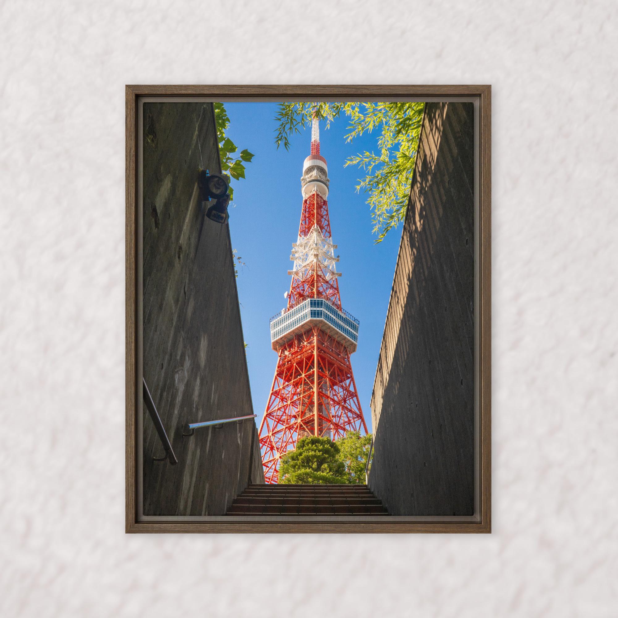 Tokyo Tower Rising (Framed)