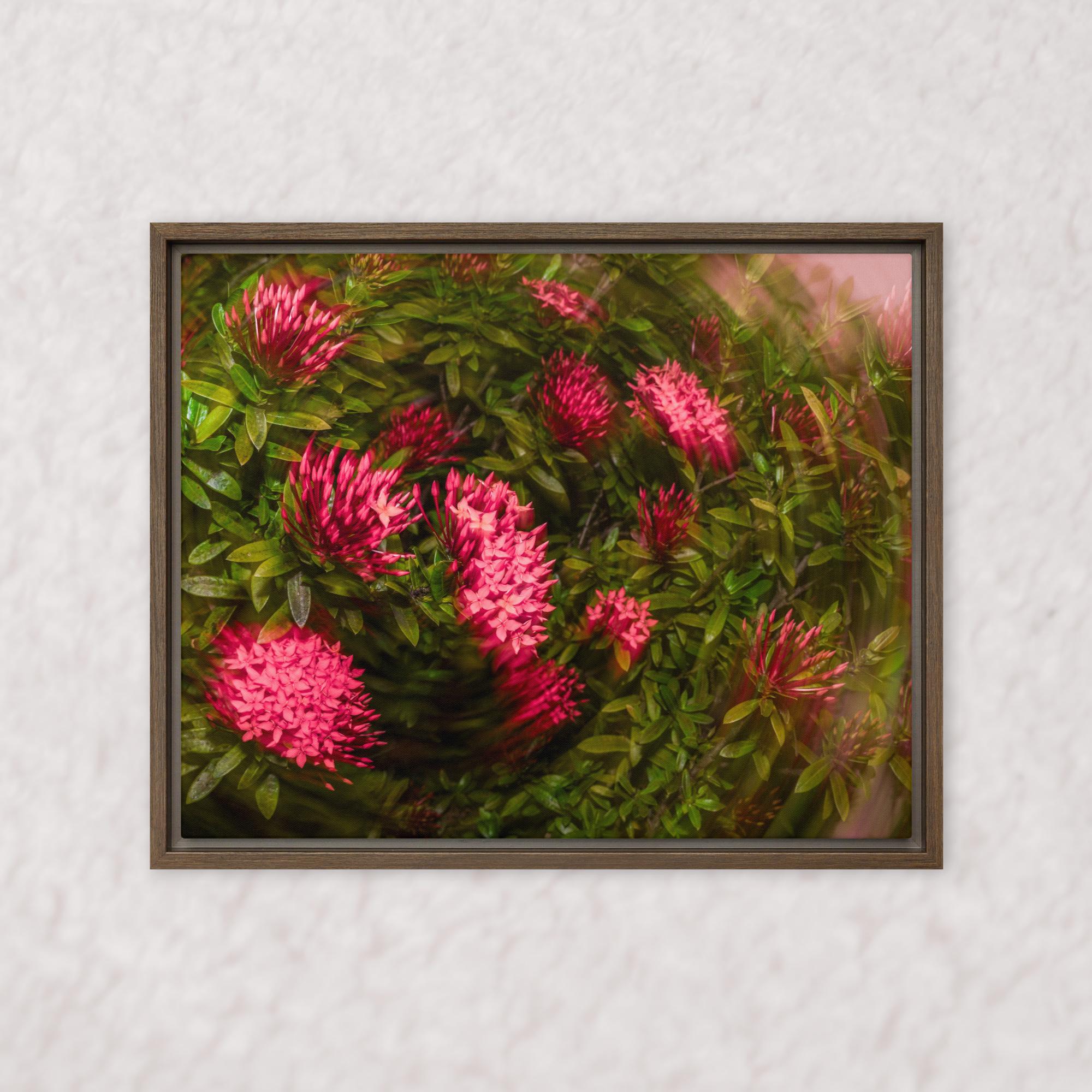 Spiraling Blossoms (Framed)