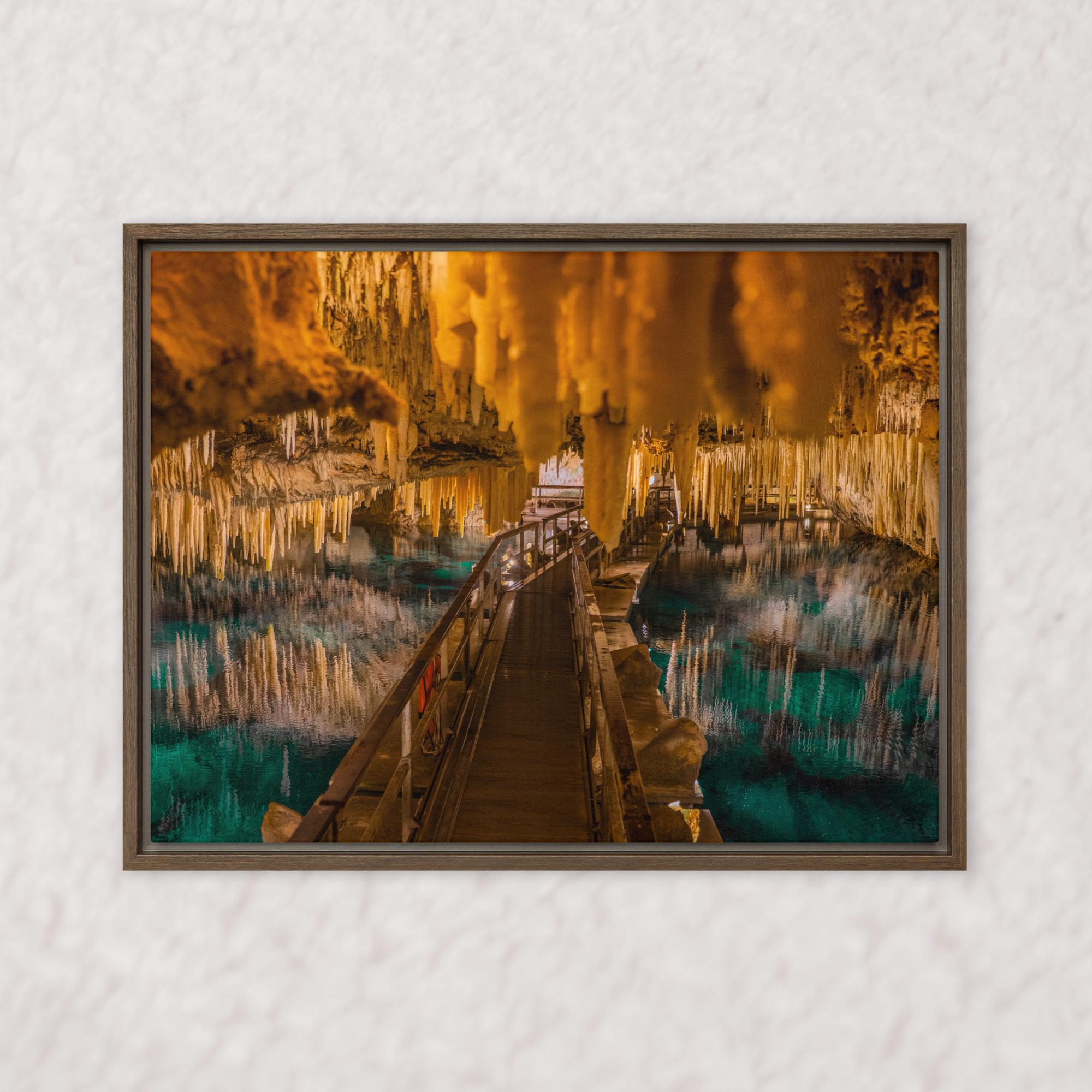 Crystalline Sanctuary (Framed)