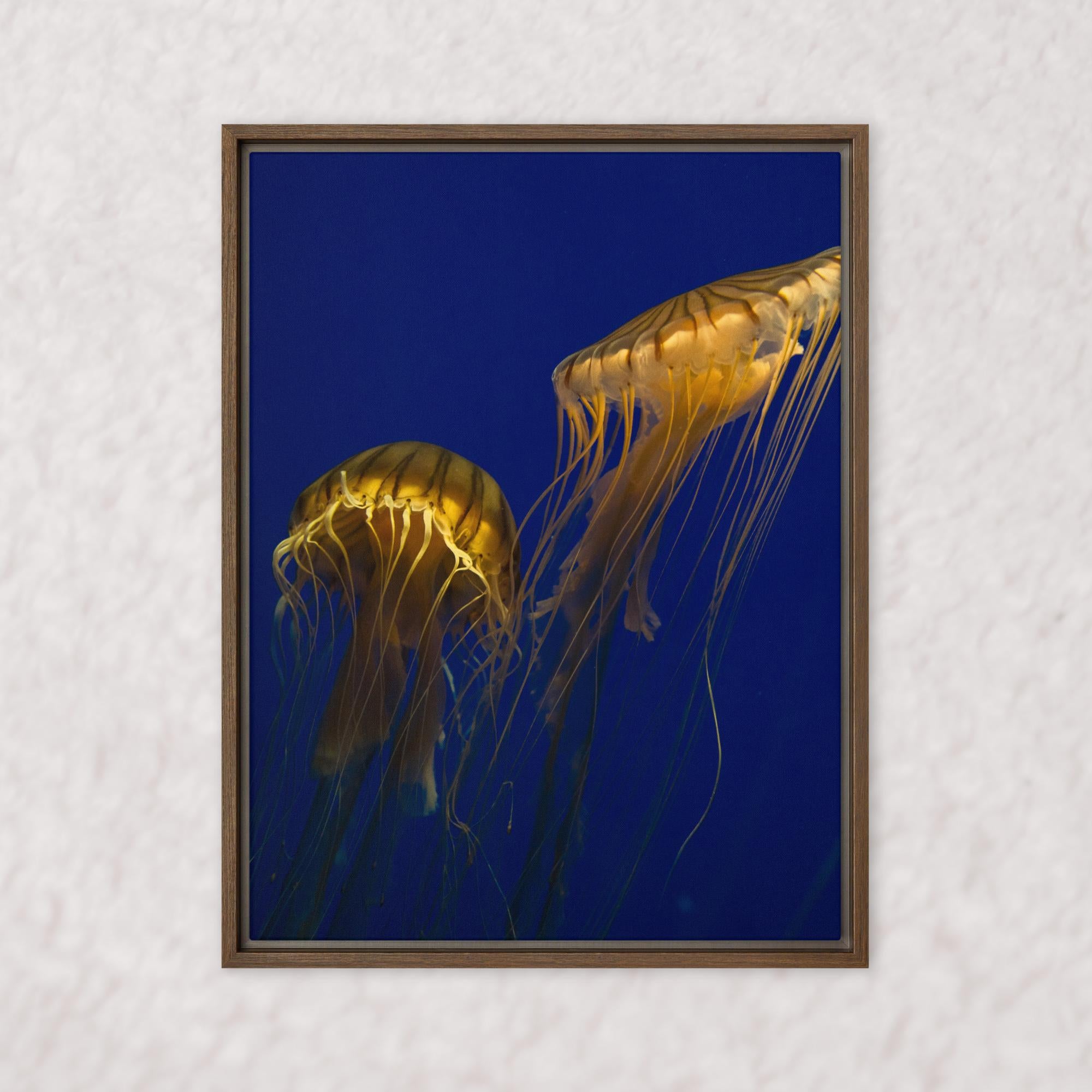 Golden Pulse (Framed)