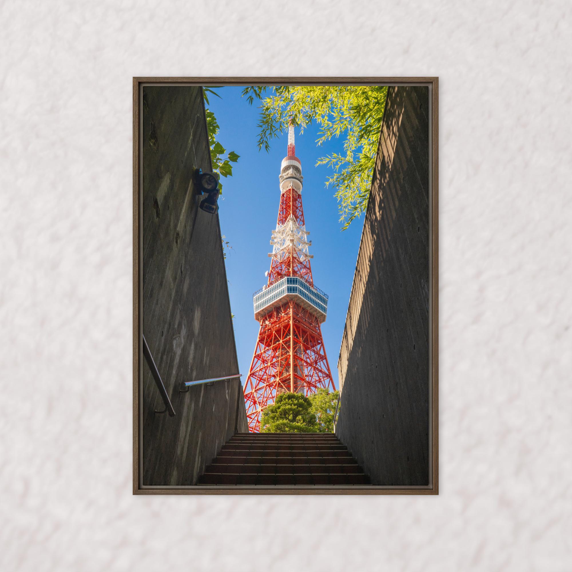 Tokyo Tower Rising (Framed)