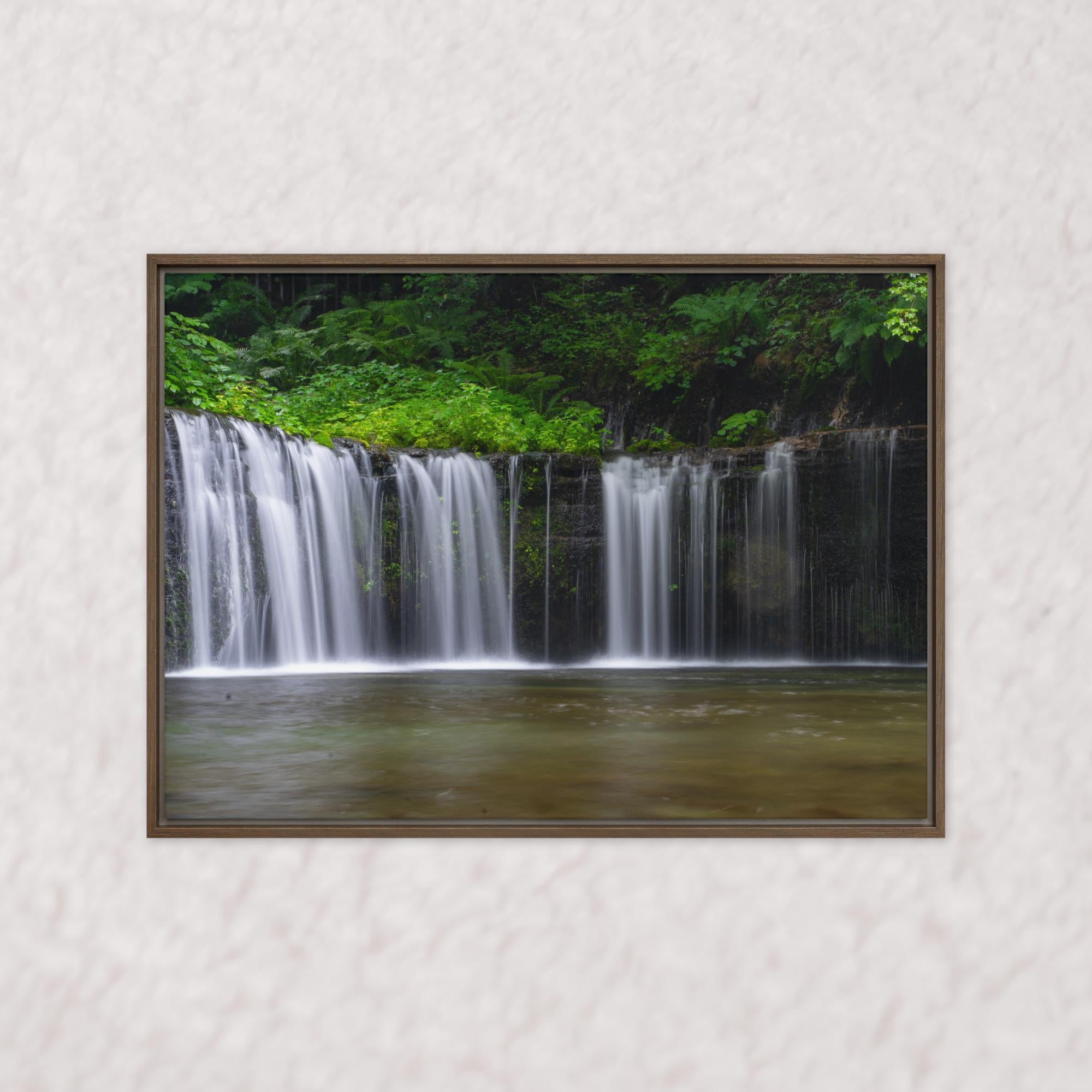 Cascade of Calm (Framed)
