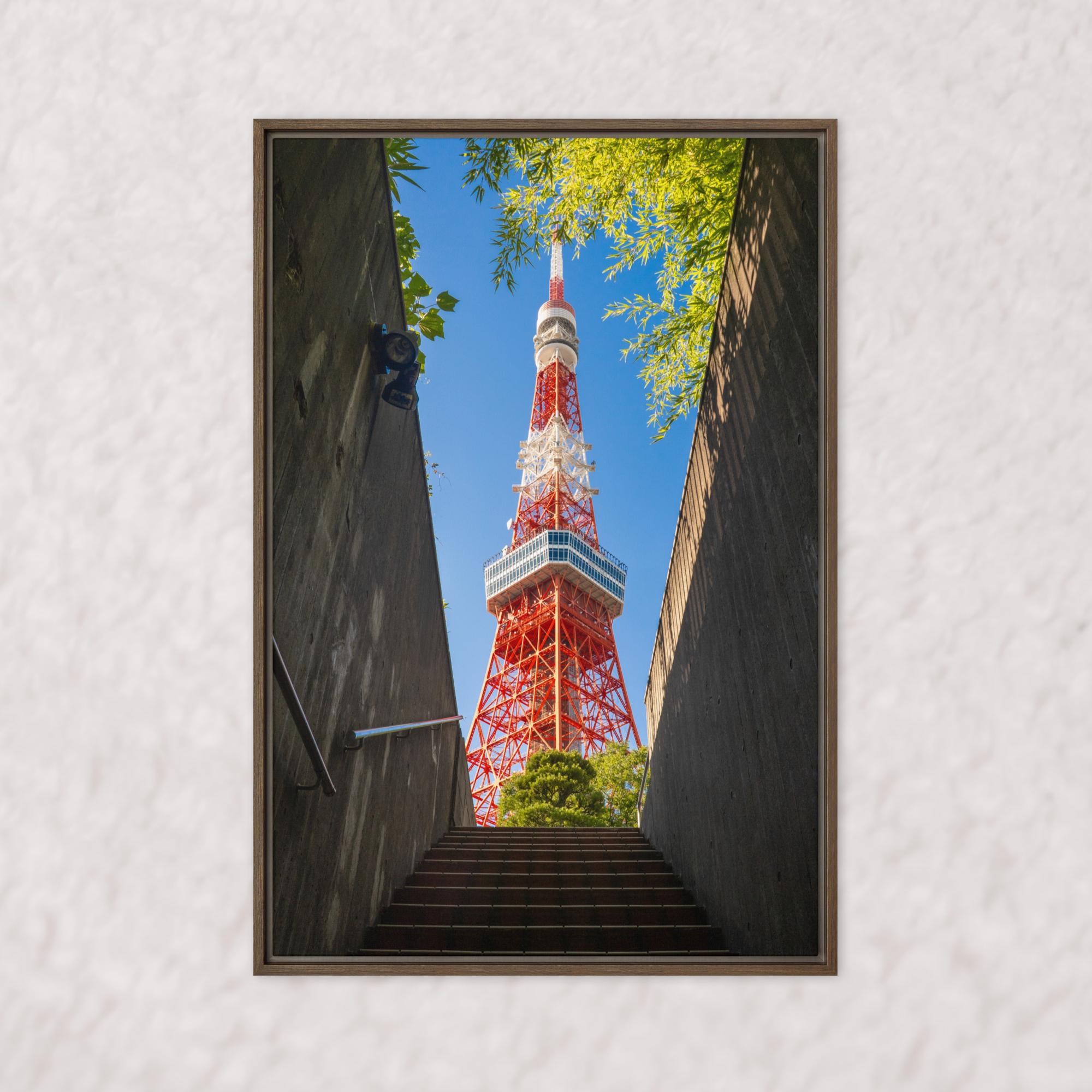 Tokyo Tower Rising (Framed)