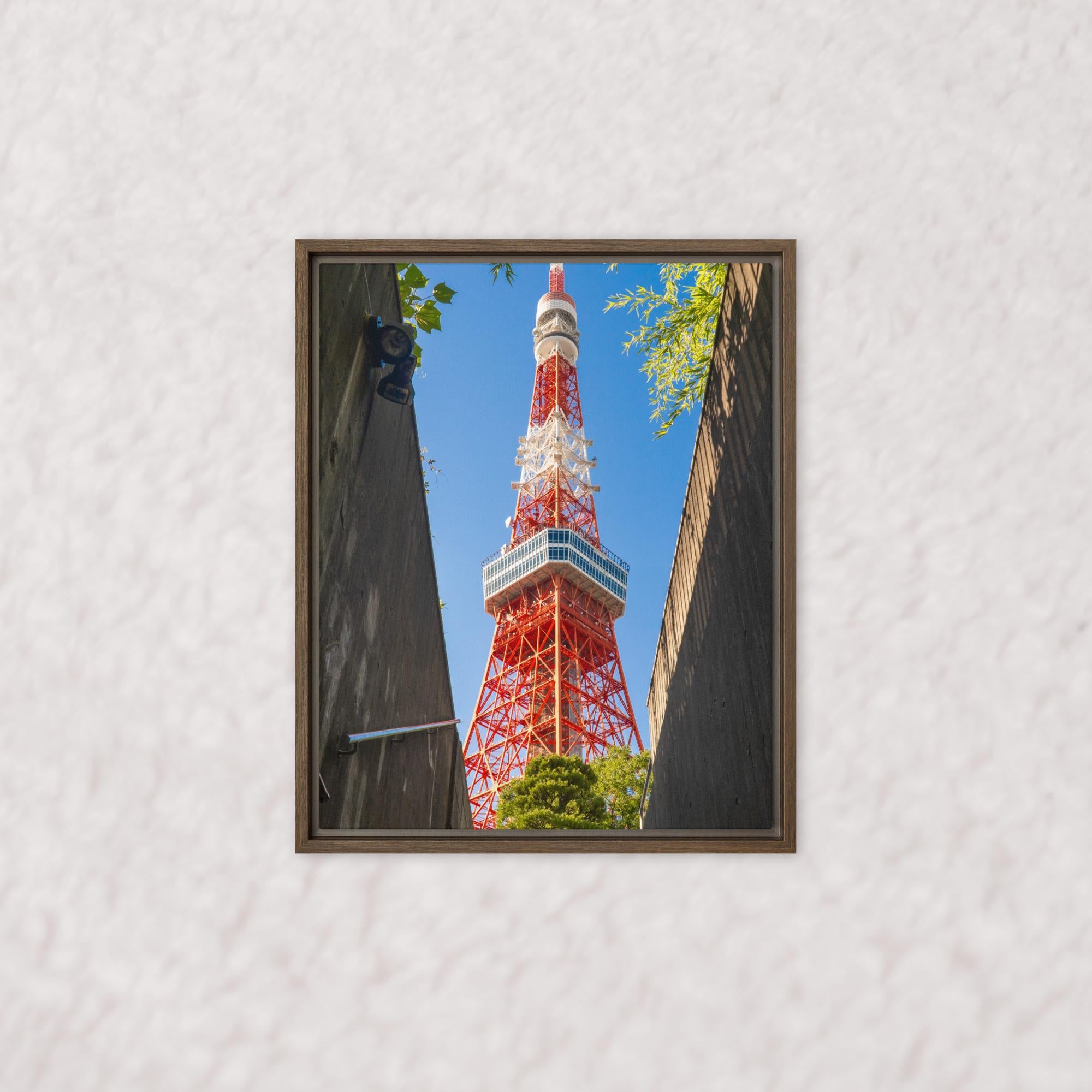 Tokyo Tower Rising (Framed)