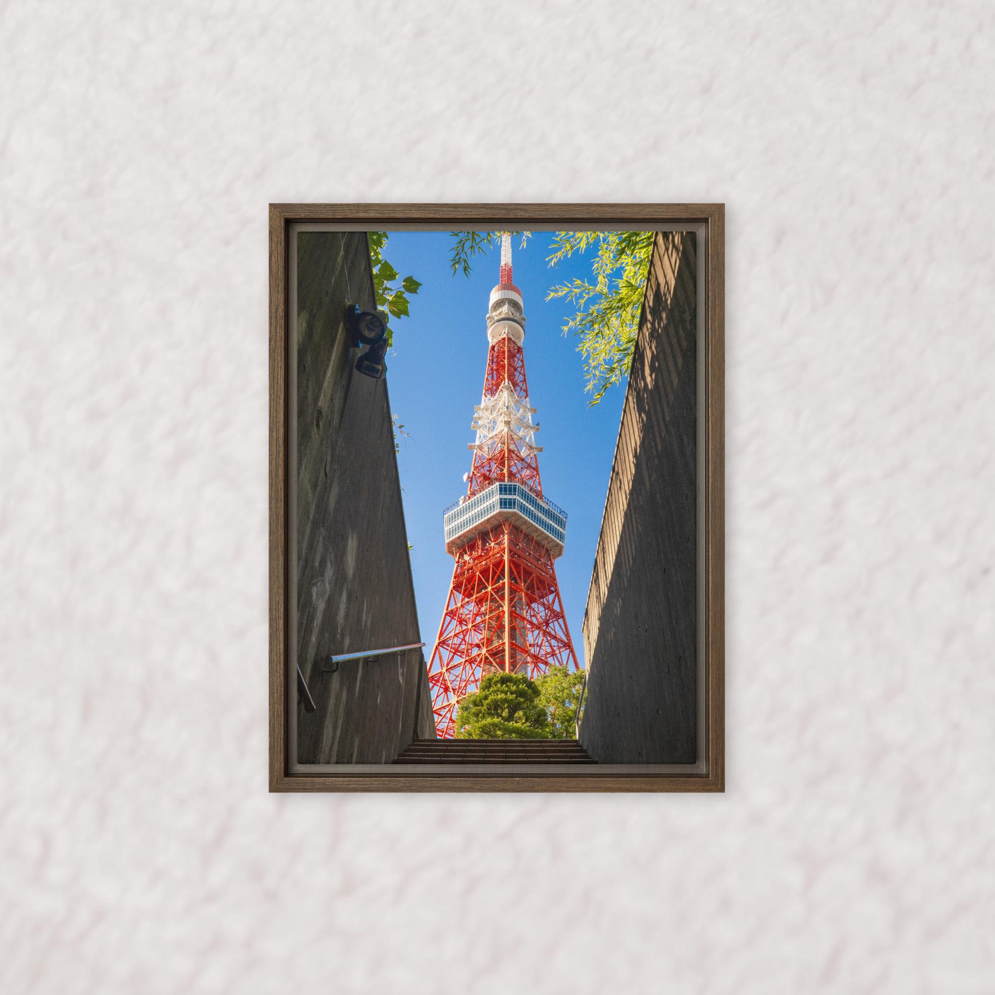Tokyo Tower Rising (Framed)