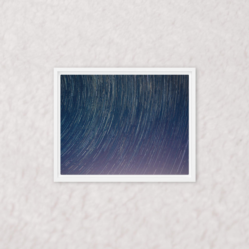 Midnight Spirals (Framed)