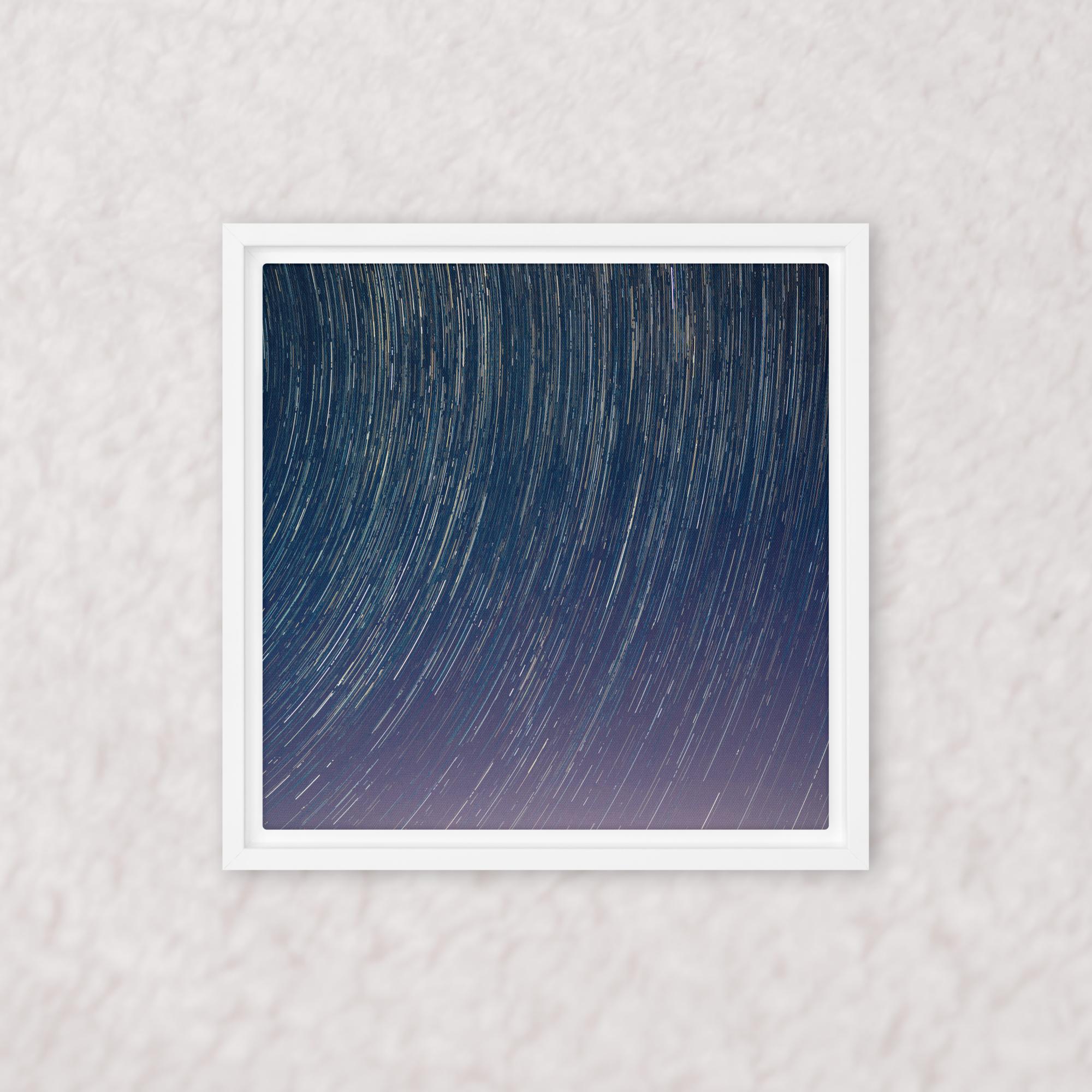 Midnight Spirals (Framed)