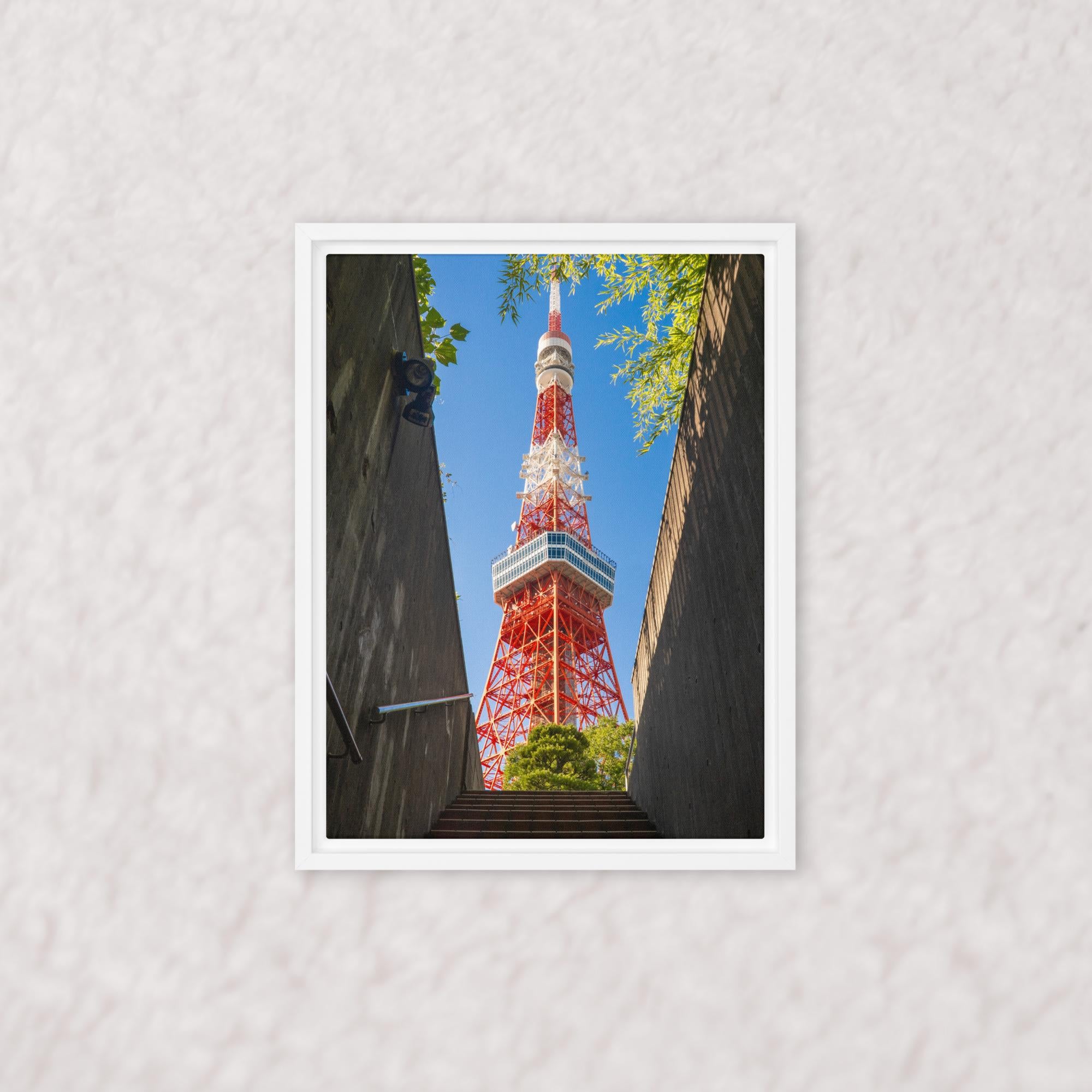 Tokyo Tower Rising (Framed)