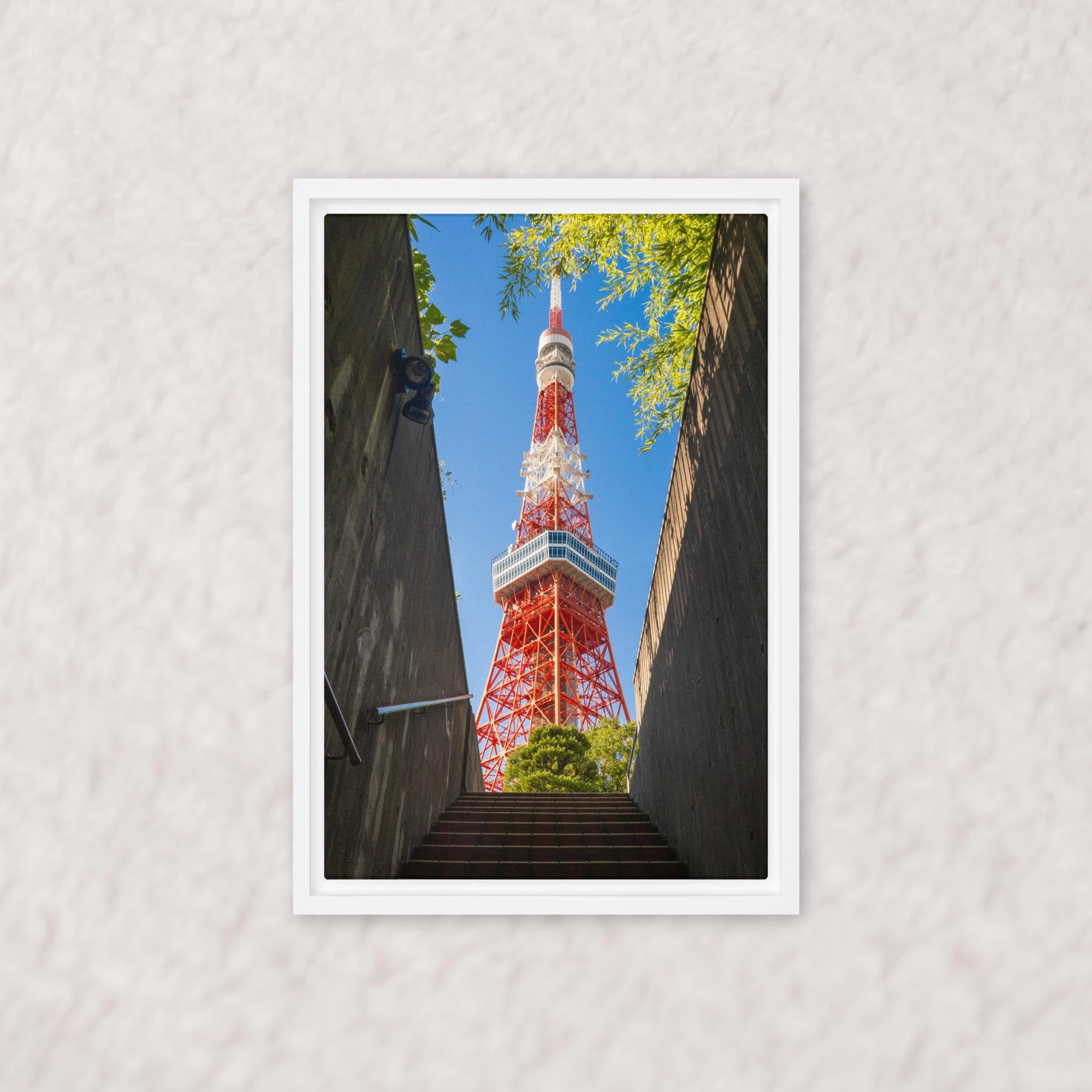 Tokyo Tower Rising (Framed)