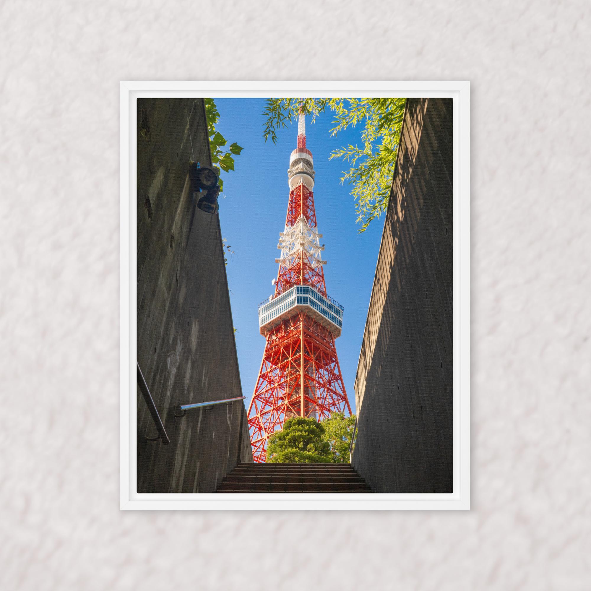 Tokyo Tower Rising (Framed)