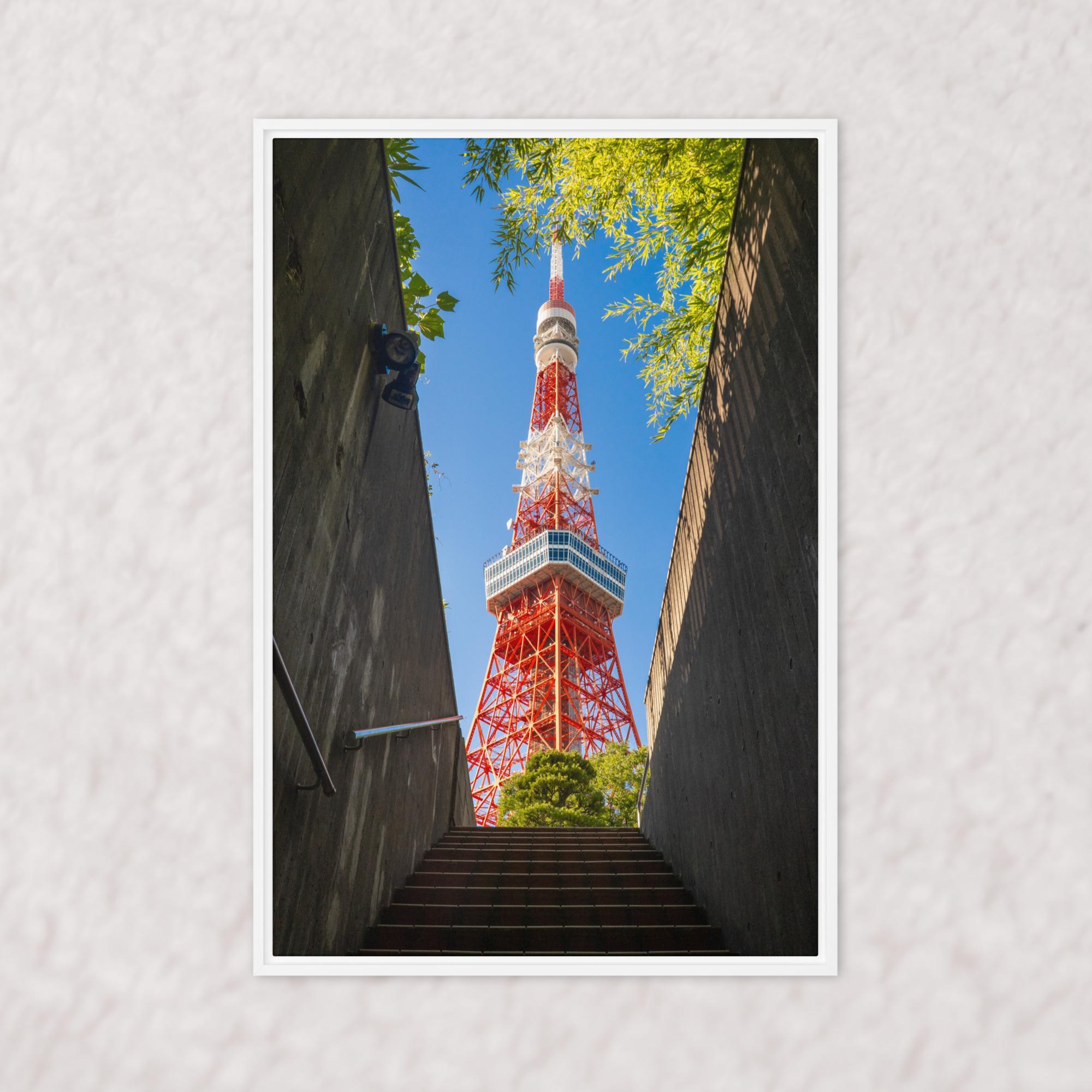Tokyo Tower Rising (Framed)