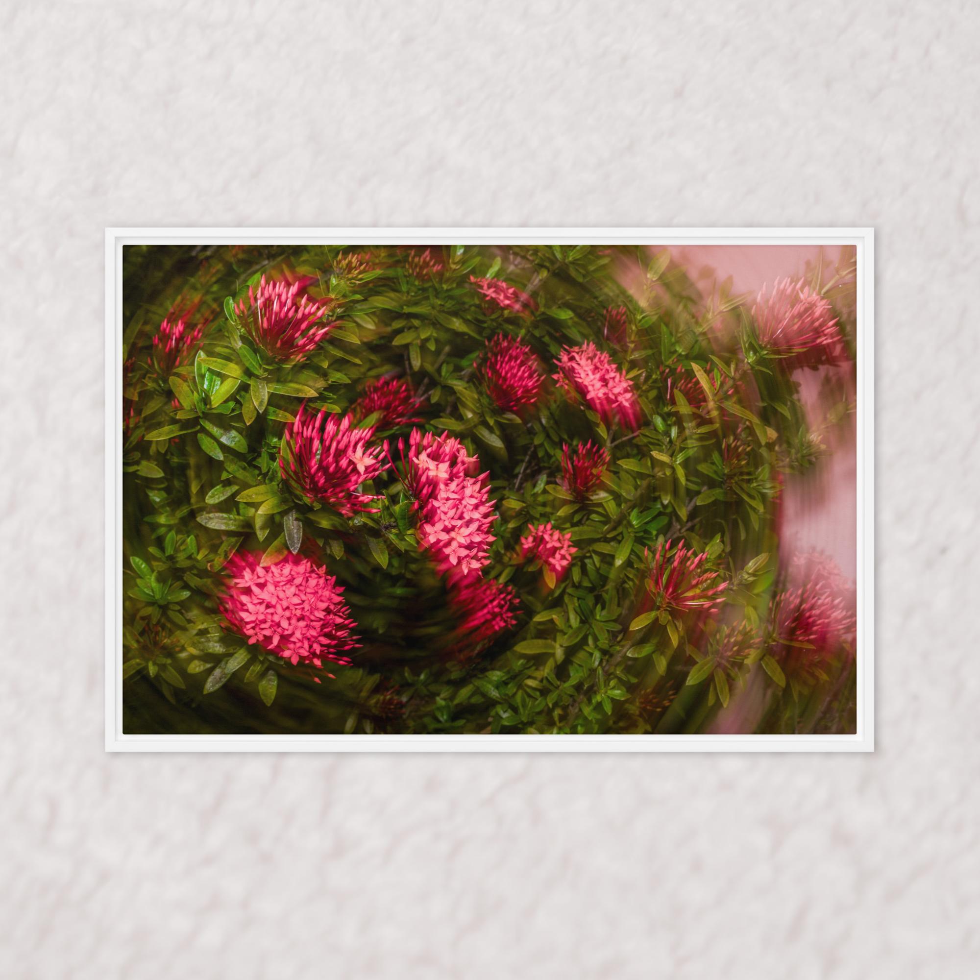 Spiraling Blossoms (Framed)