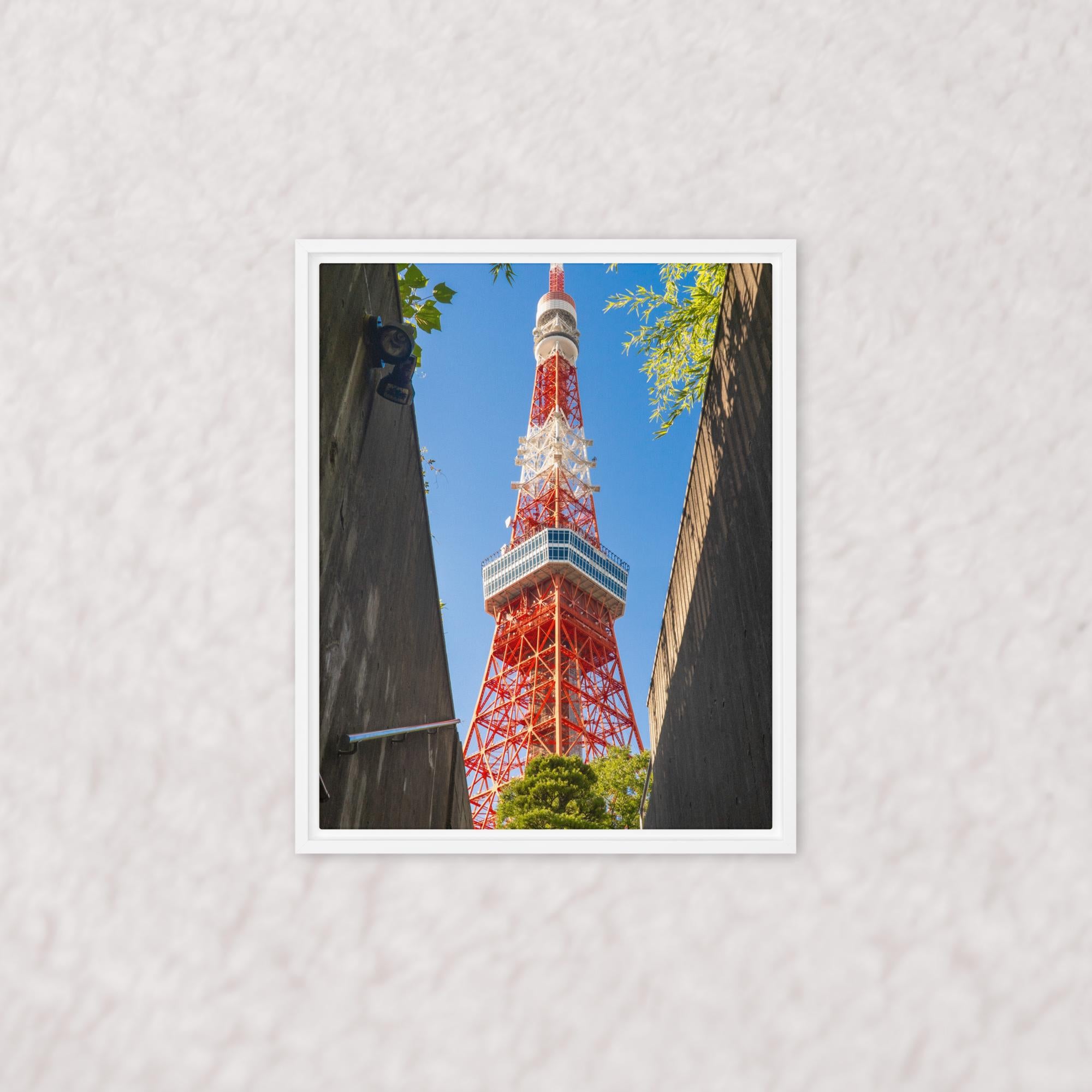 Tokyo Tower Rising (Framed)