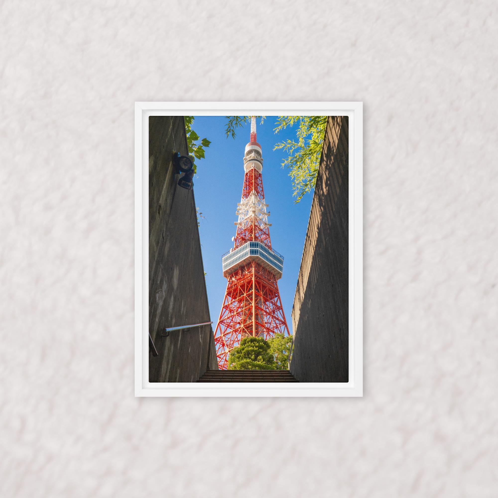 Tokyo Tower Rising (Framed)