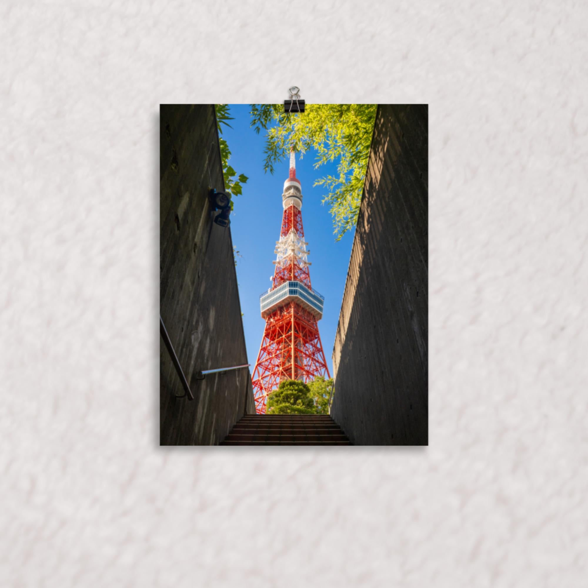 Tokyo Tower Rising Poster