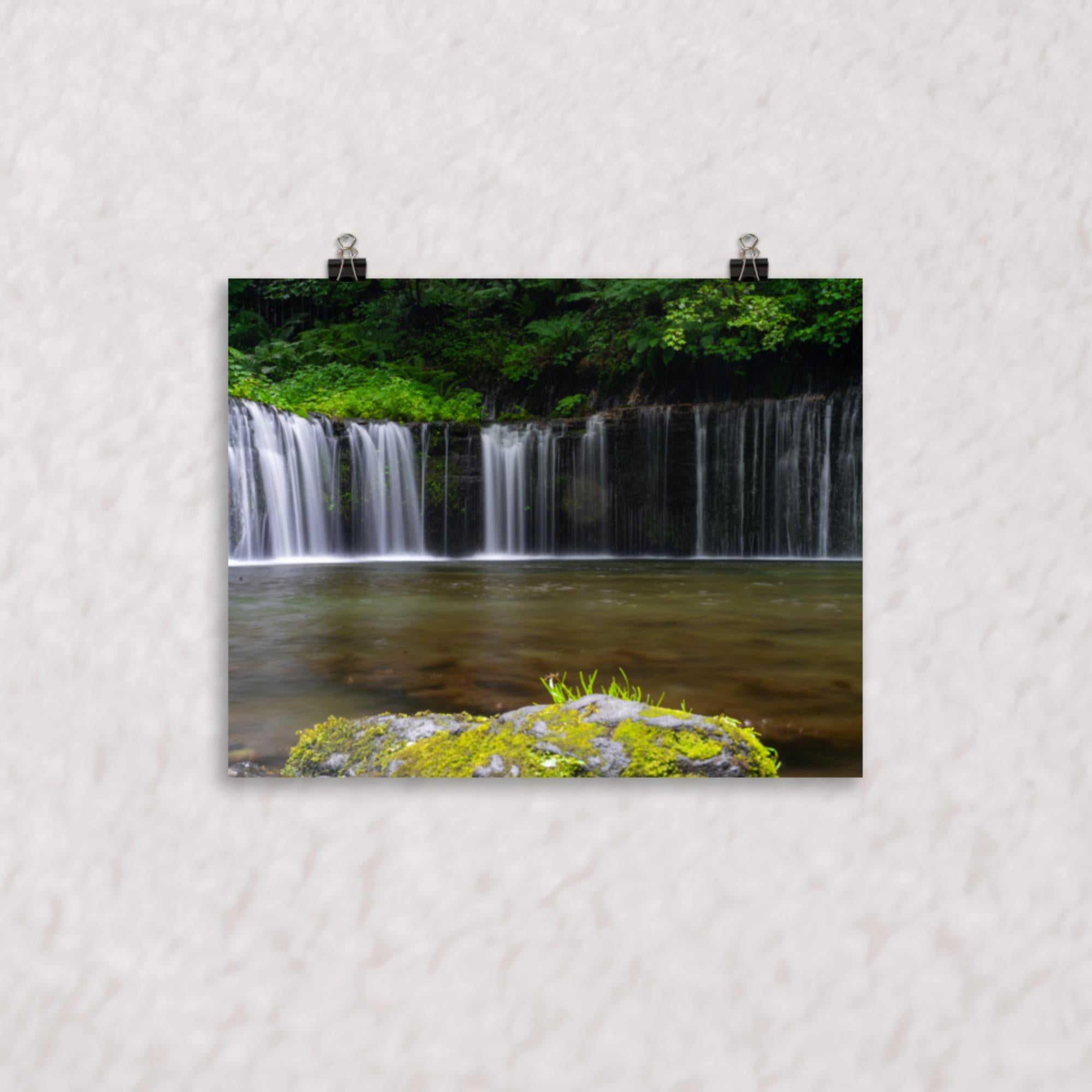 Cascade of Calm Poster