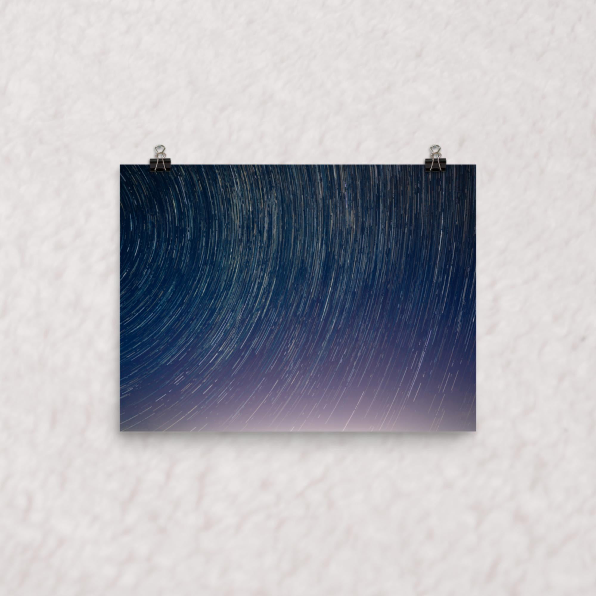 Midnight Spiral Poster