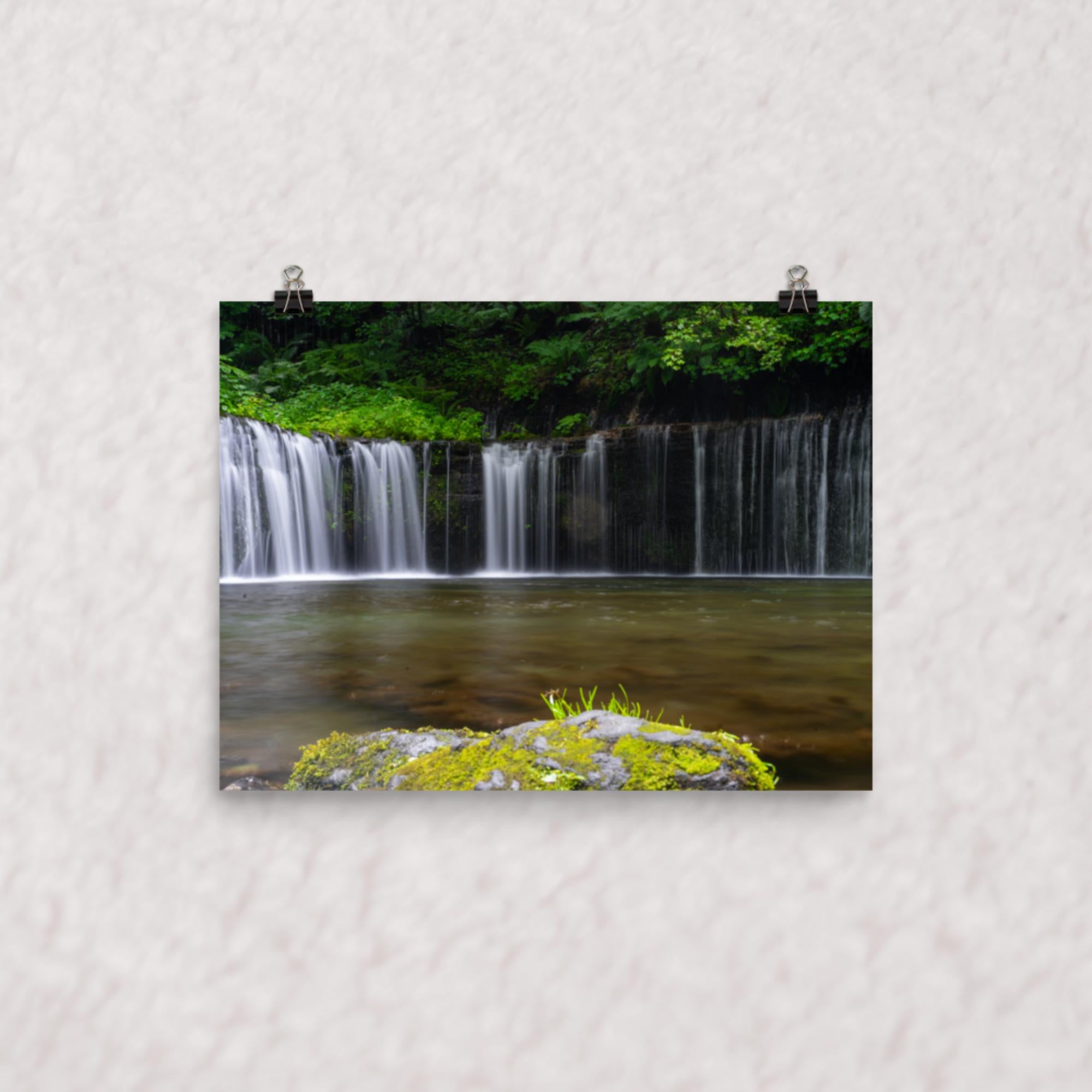 Cascade of Calm Poster