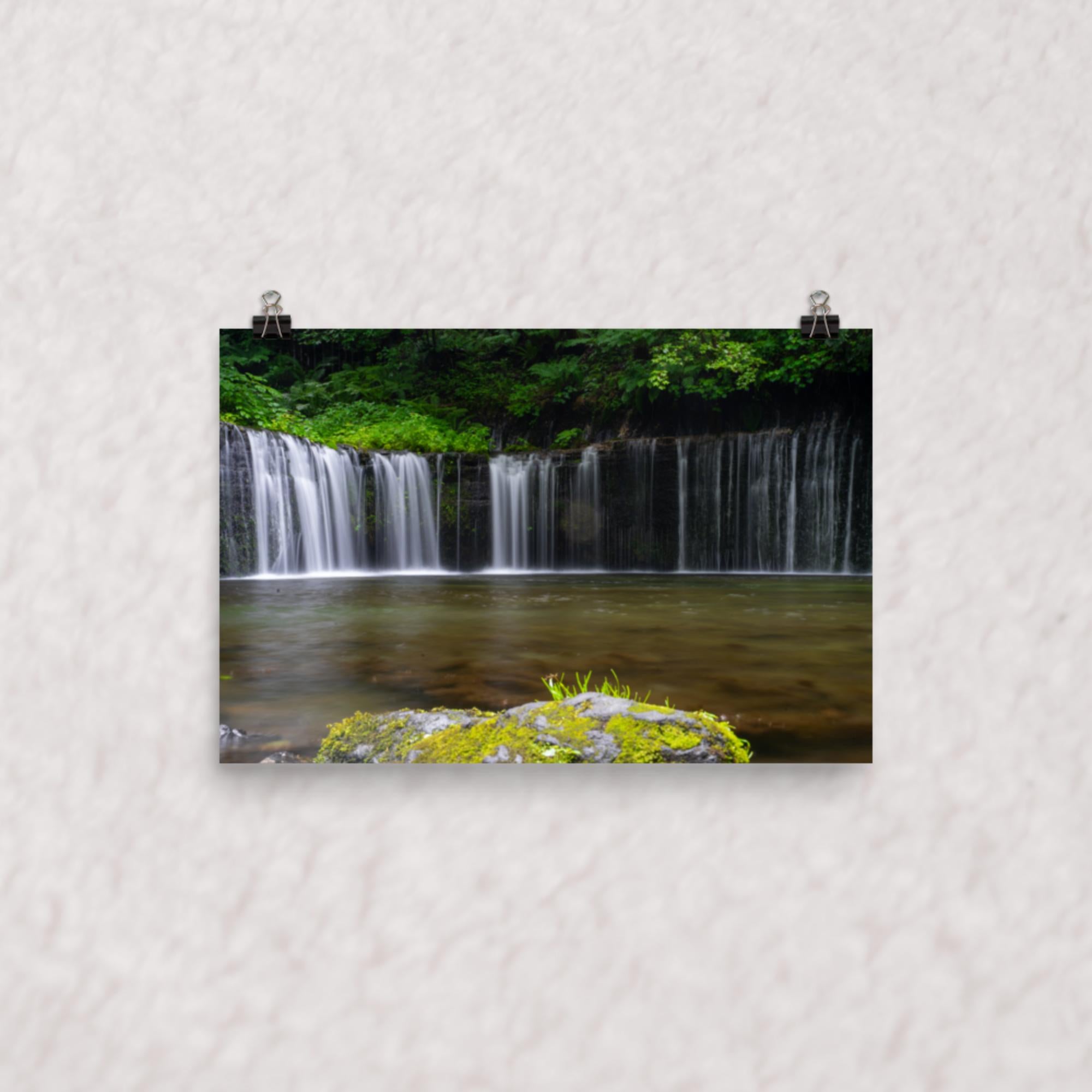 Cascade of Calm Poster