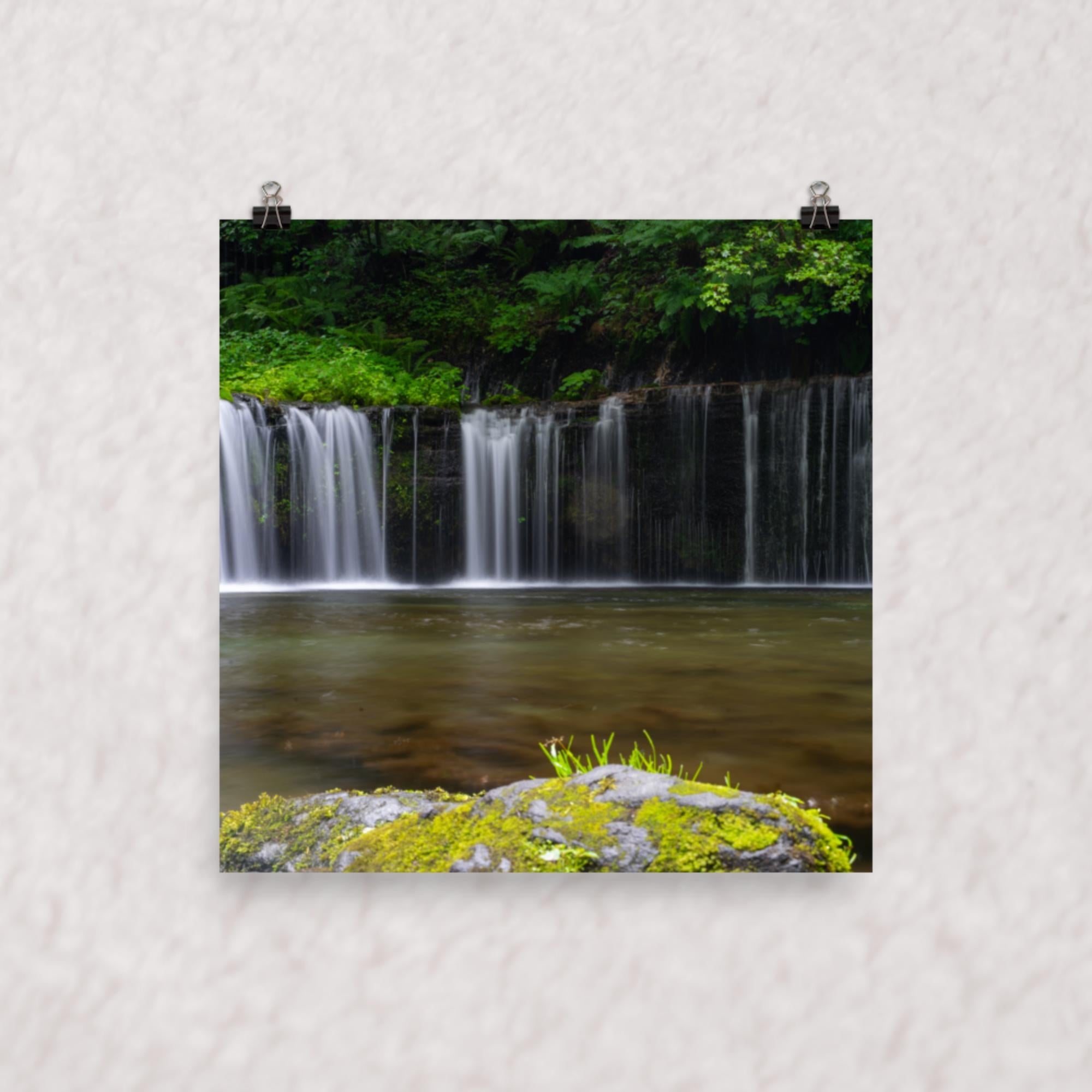 Cascade of Calm Poster