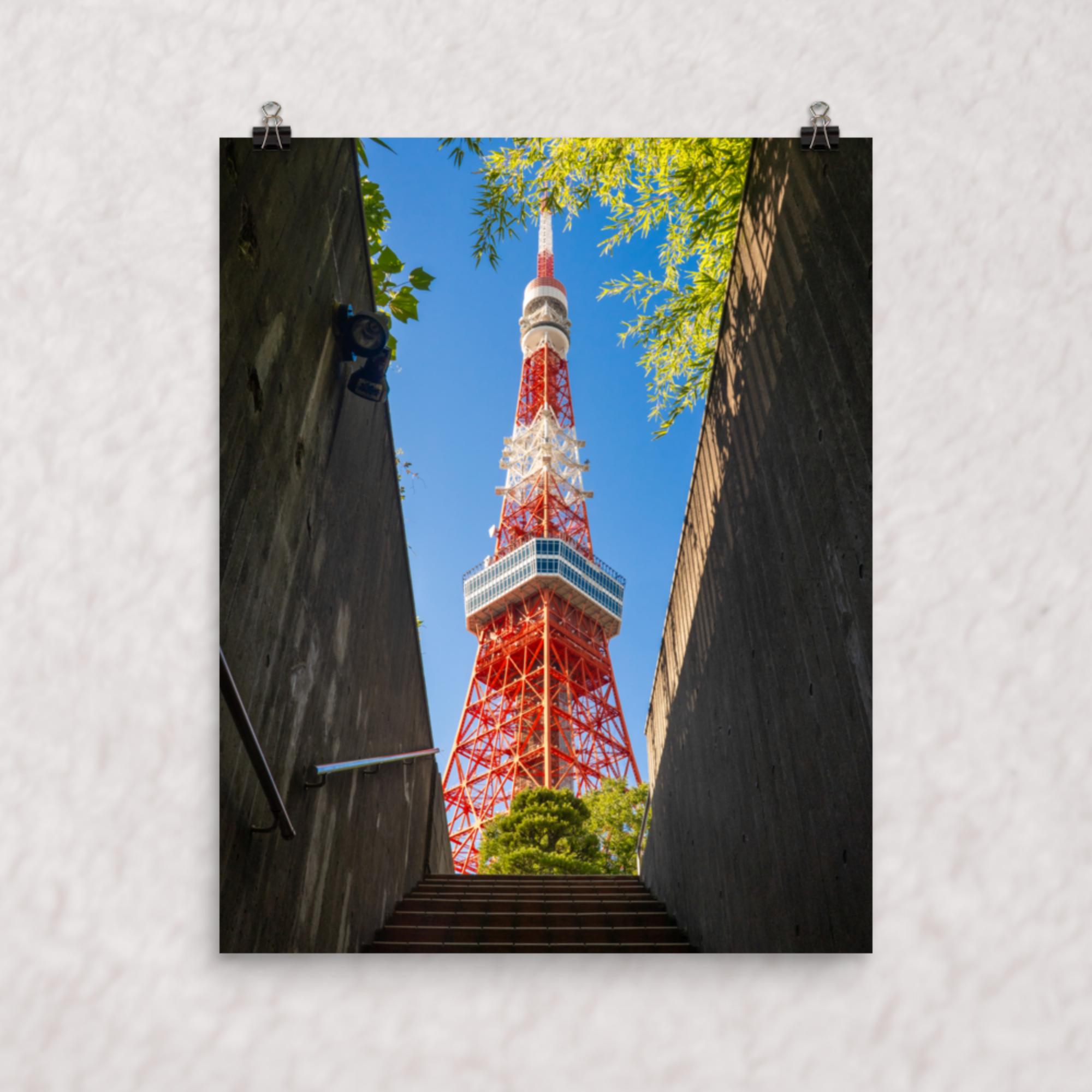 Tokyo Tower Rising Poster