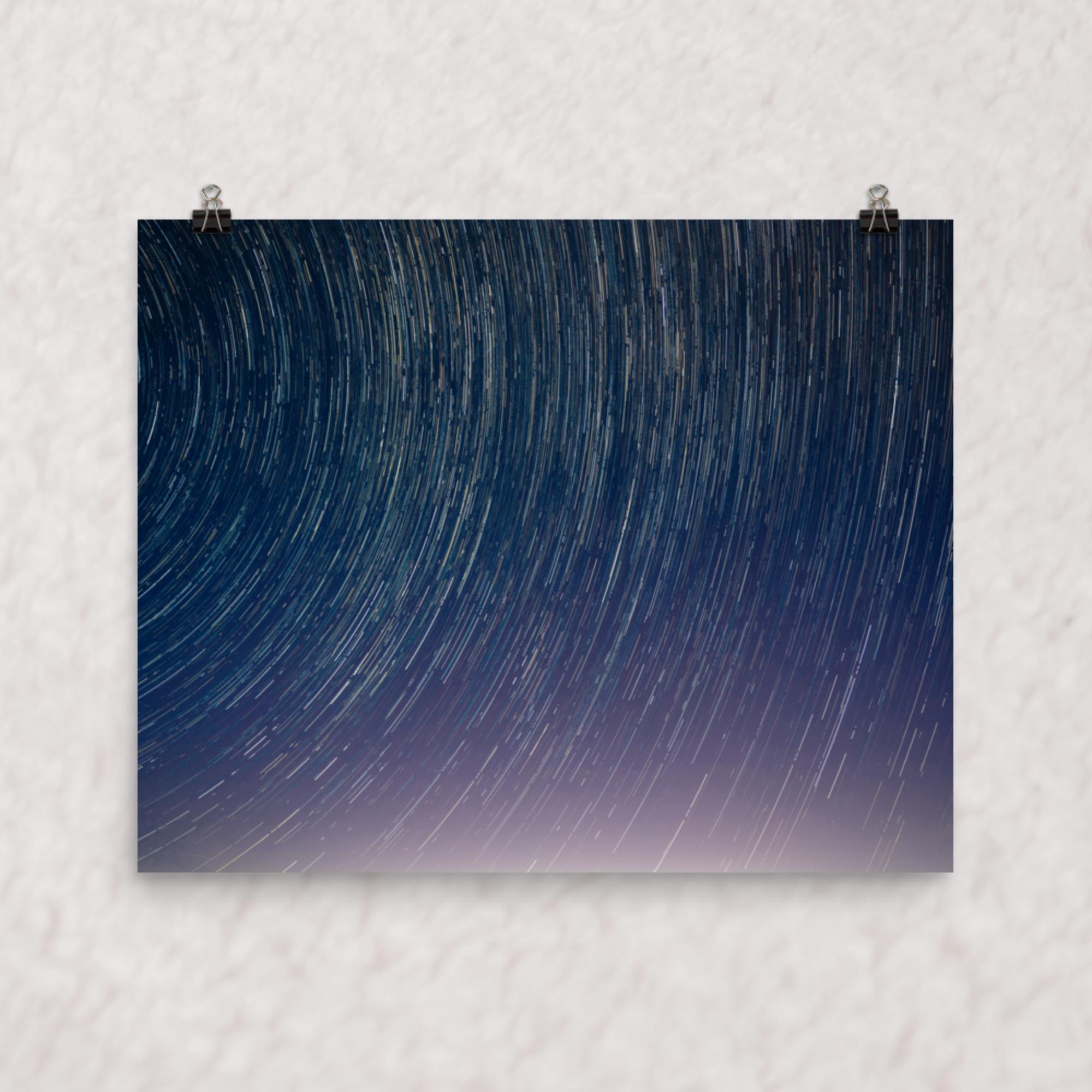 Midnight Spiral Poster