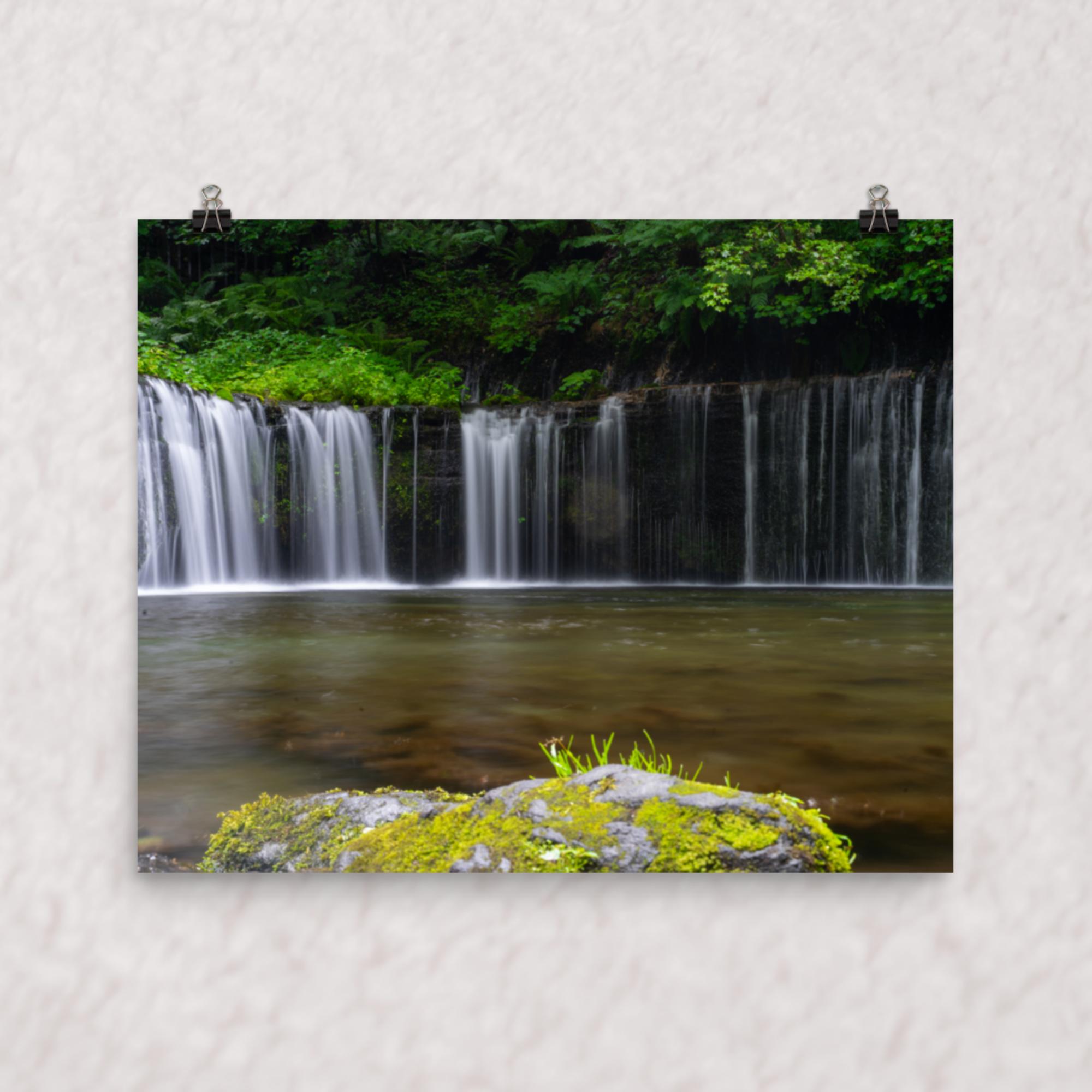 Cascade of Calm Poster