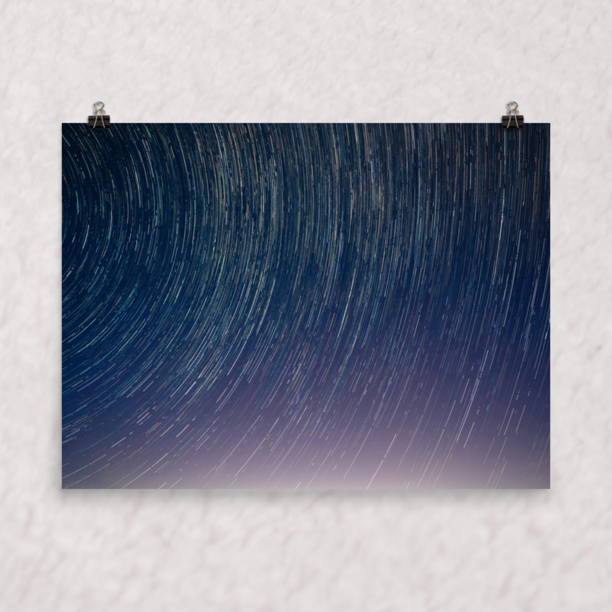 Midnight Spiral Poster