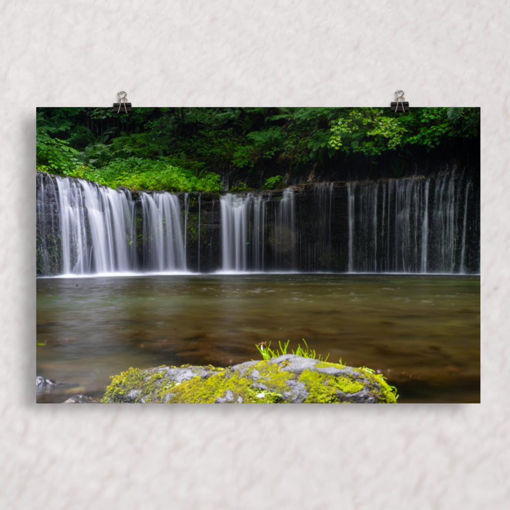 Cascade of Calm Poster