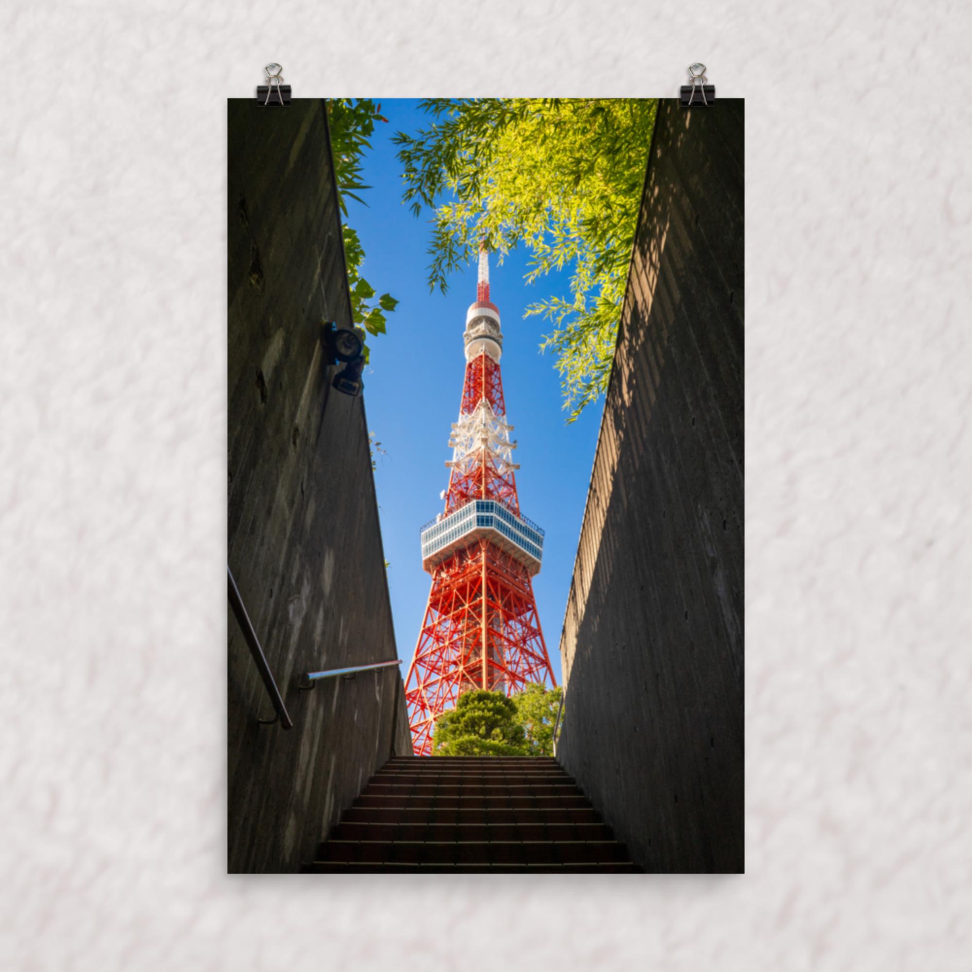 Tokyo Tower Rising Poster