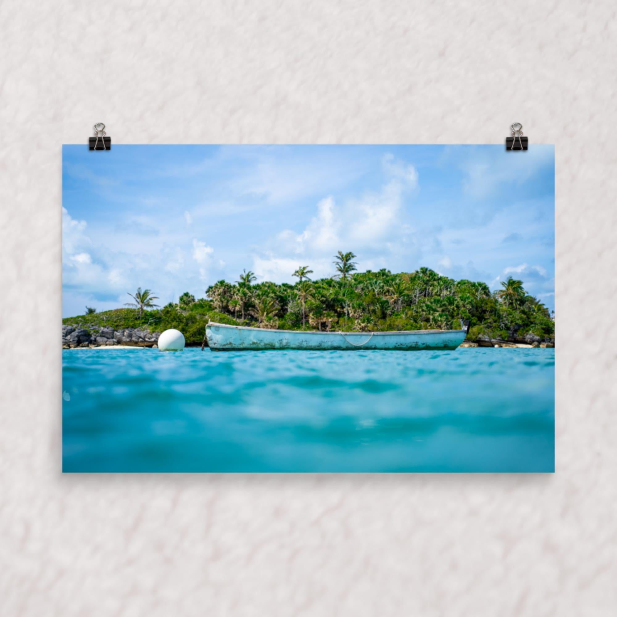 Tethered Calm Poster